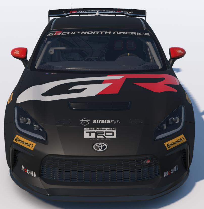 Preview of SRO Toyota Gazoo GR86 Racing Matte Black Toyota GR86 by Ronald Lawson2
