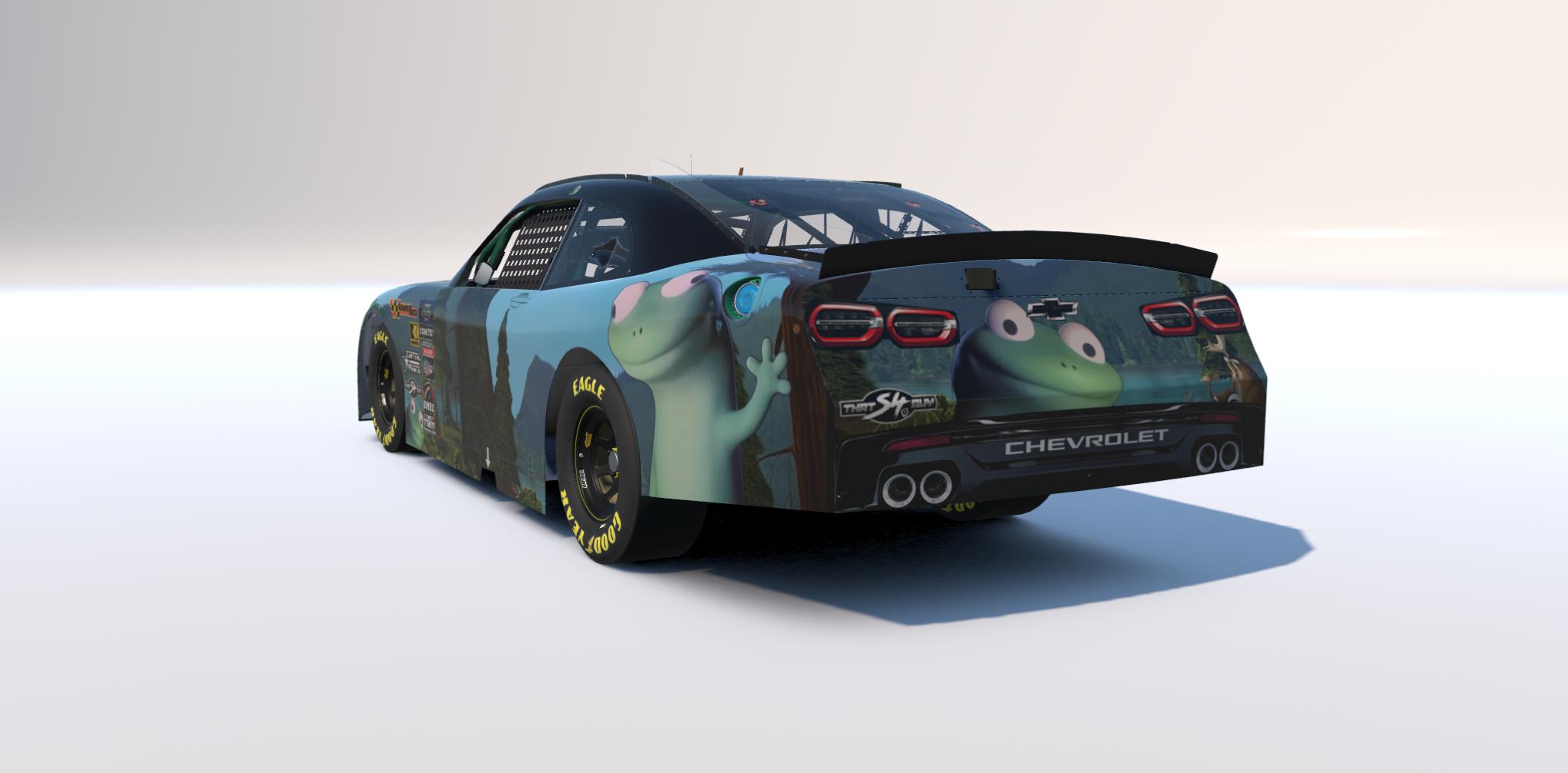 Preview of Lizard stamped number Camaro by Zach Millett
