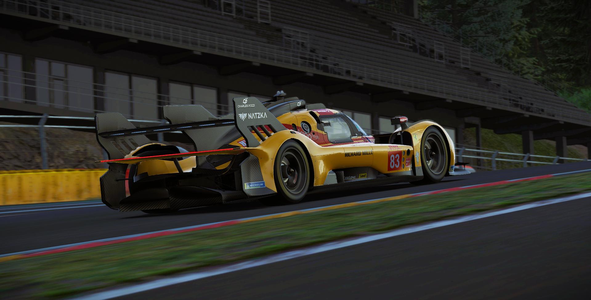 Preview of AF-Corse #83 Ferrari 499P 2026 WEC Livery by Samuel J Ball