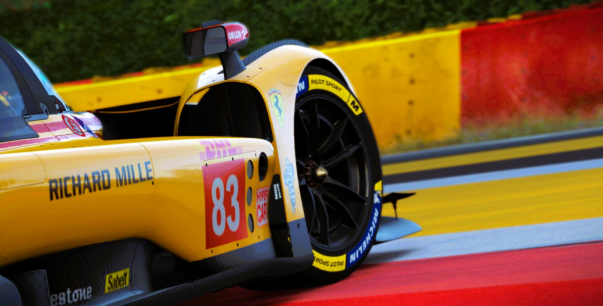 Preview of AF-Corse #83 Ferrari 499P 2026 WEC Livery by Samuel J Ball