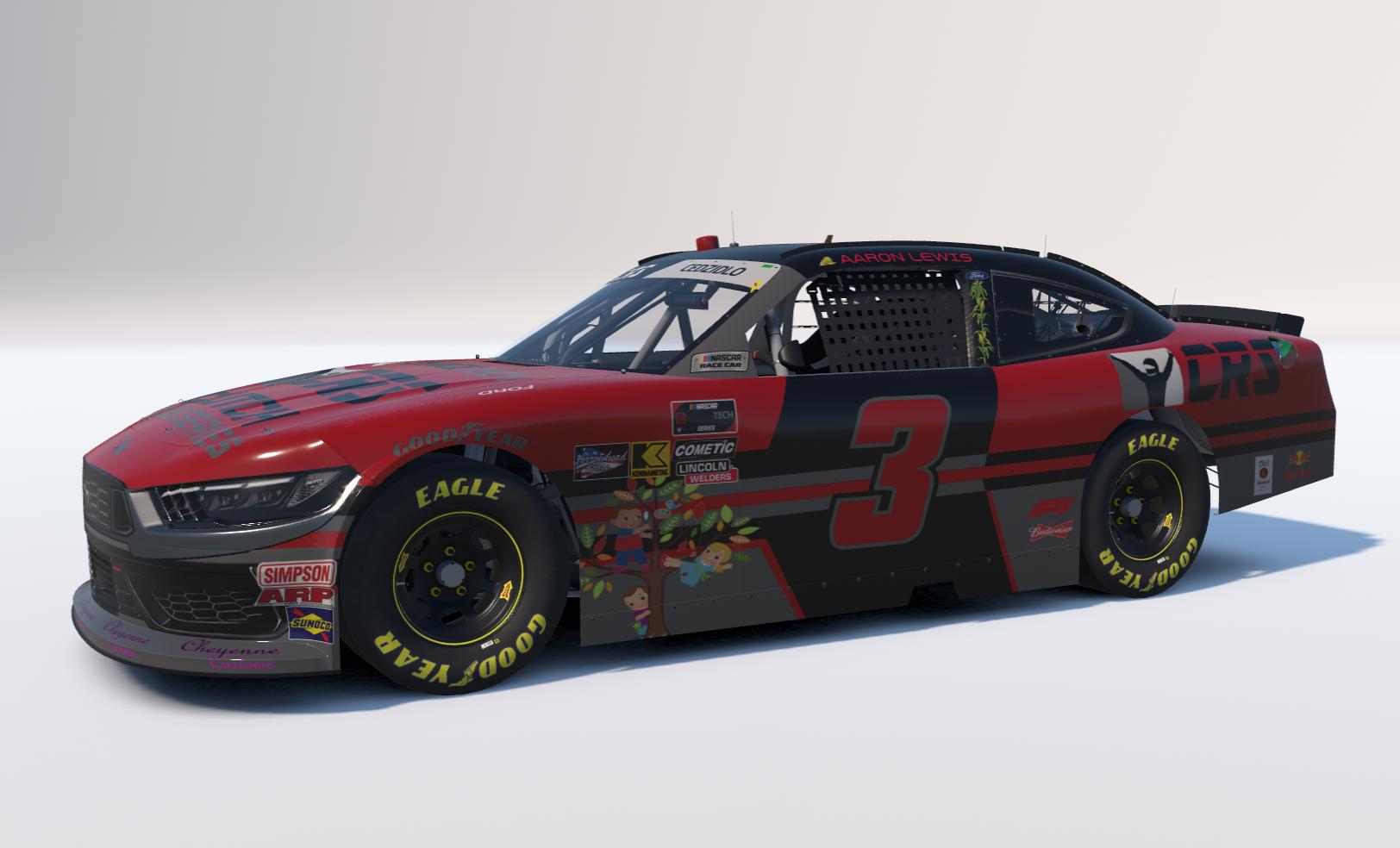 Preview of CRS Throwback NASCAR Xfinity Ford Mustang by Travis C.