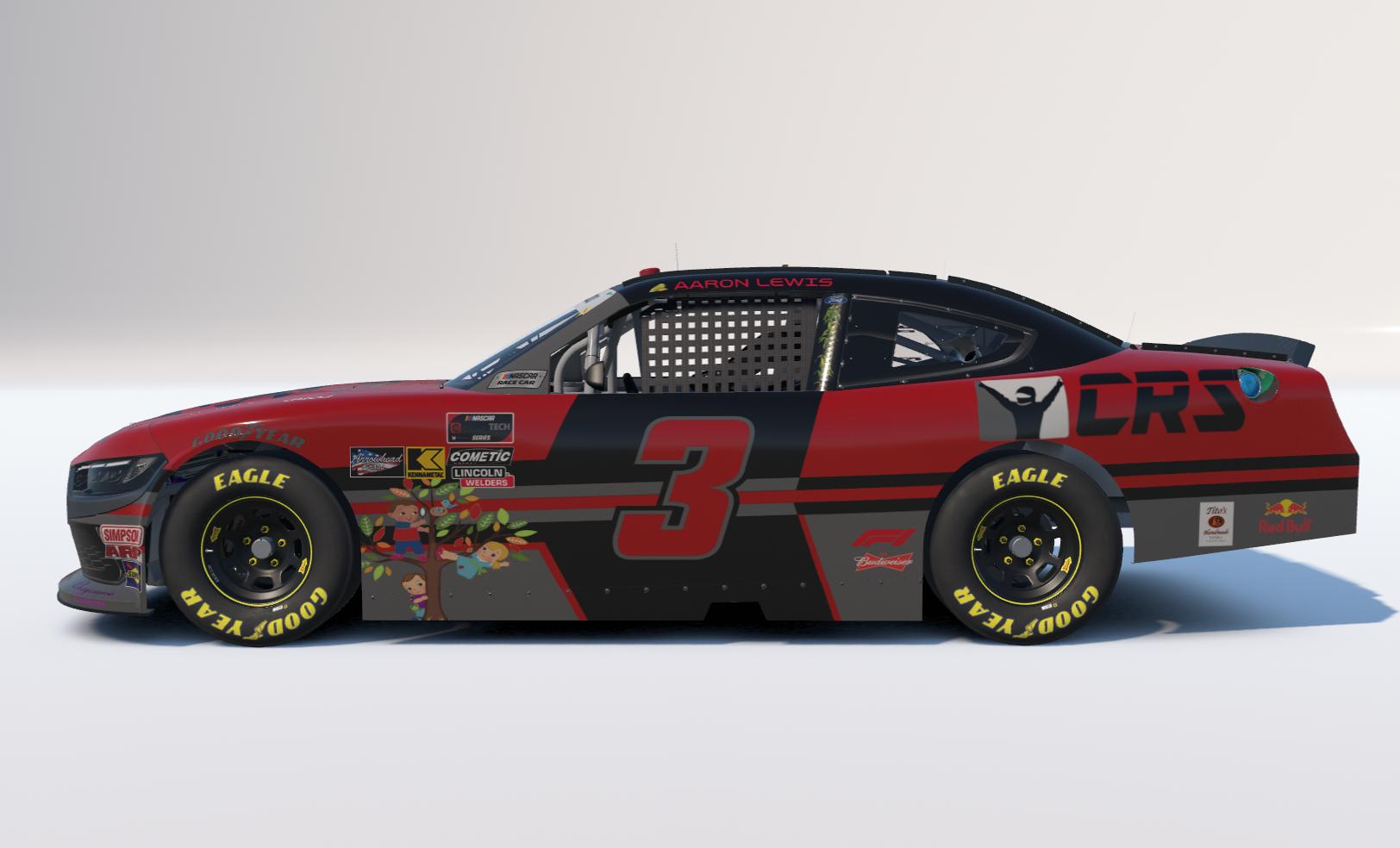 Preview of CRS Throwback NASCAR Xfinity Ford Mustang by Travis C.