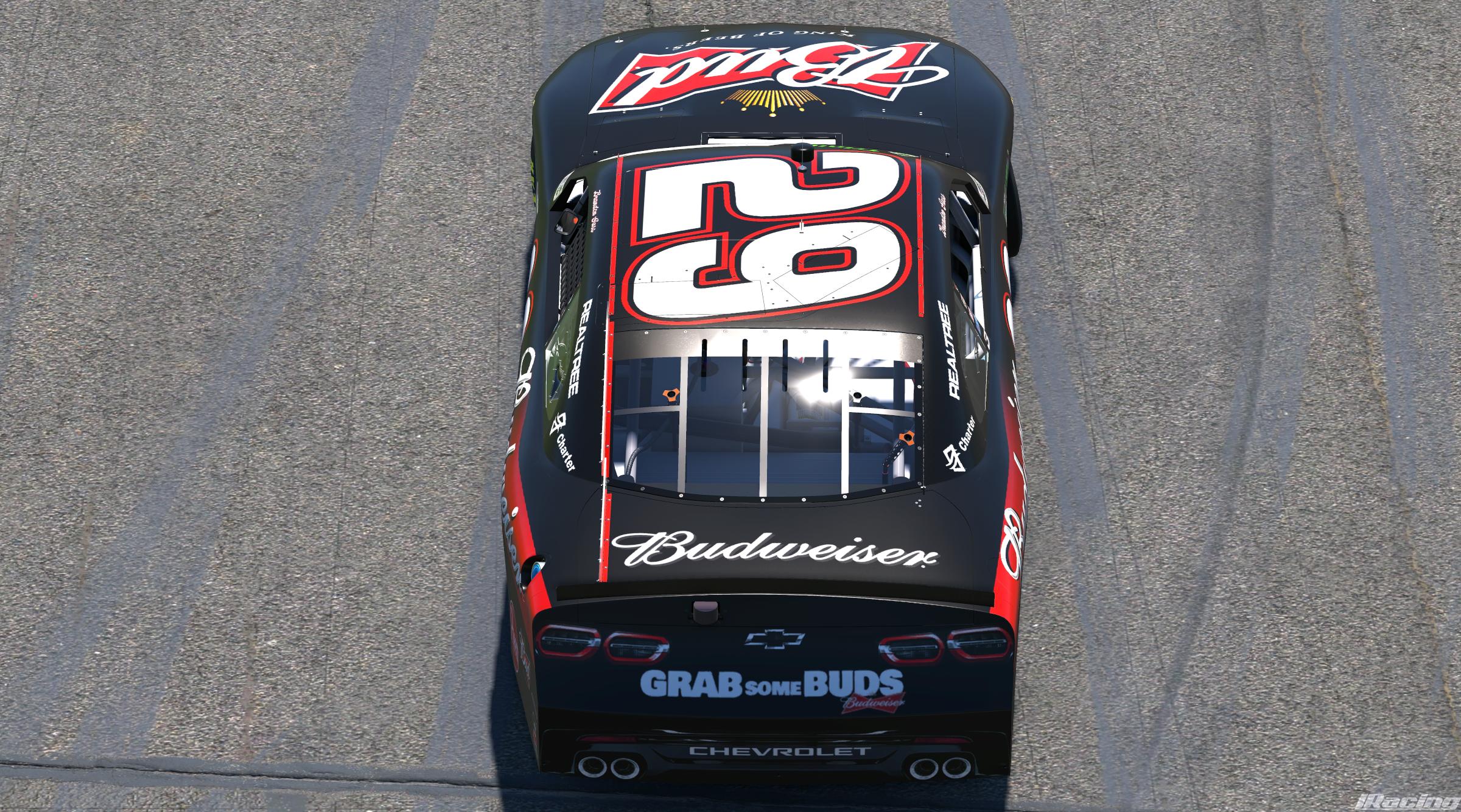 Preview of 2012 Kevin Harvick Budweiser Throwback by Brandon G.