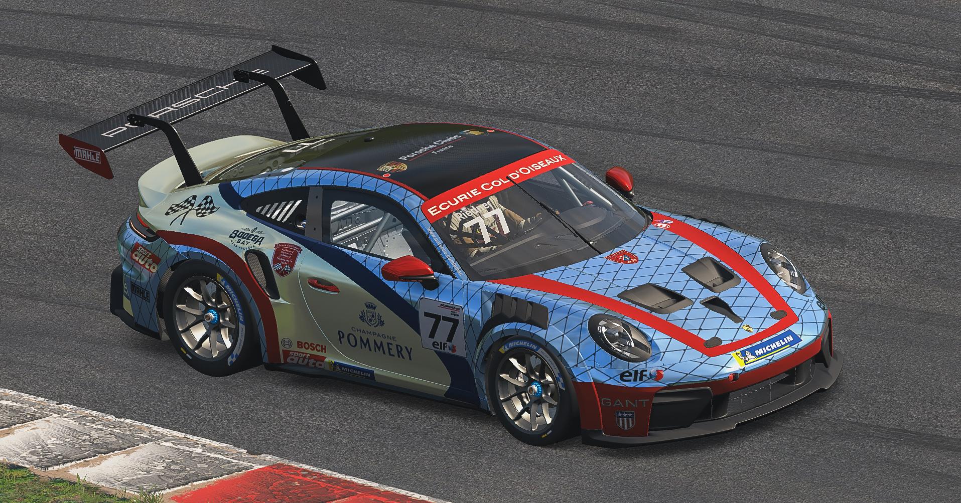 Preview of Ecurie Col dOiseaux Porsche 992 2 Cup 2026 by Mike Riedner