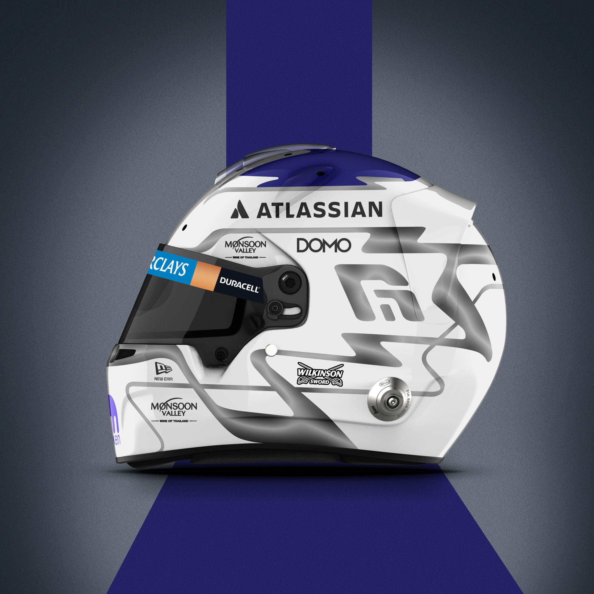 Preview of Bell RS7 - Alex Albon by Pedro Lemonnier