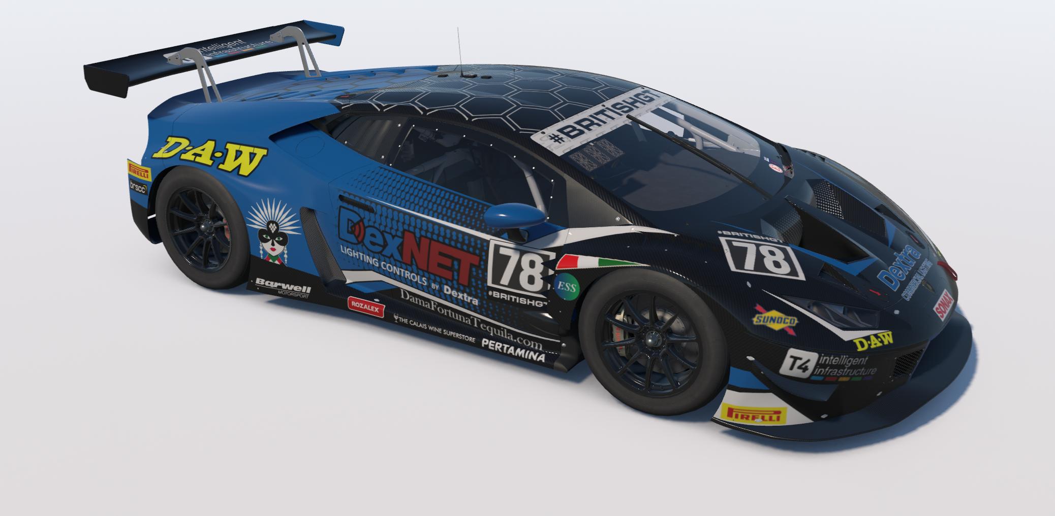 Preview of Barwell Motorsport 2026 Car #78 British GT Championship by Keith Archer