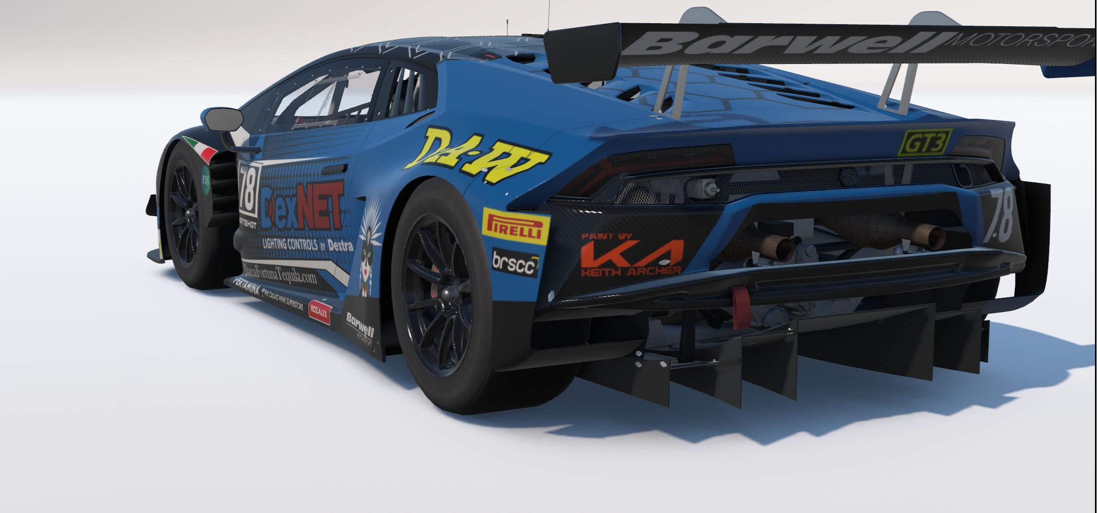 Preview of Barwell Motorsport 2026 Car #78 British GT Championship by Keith Archer