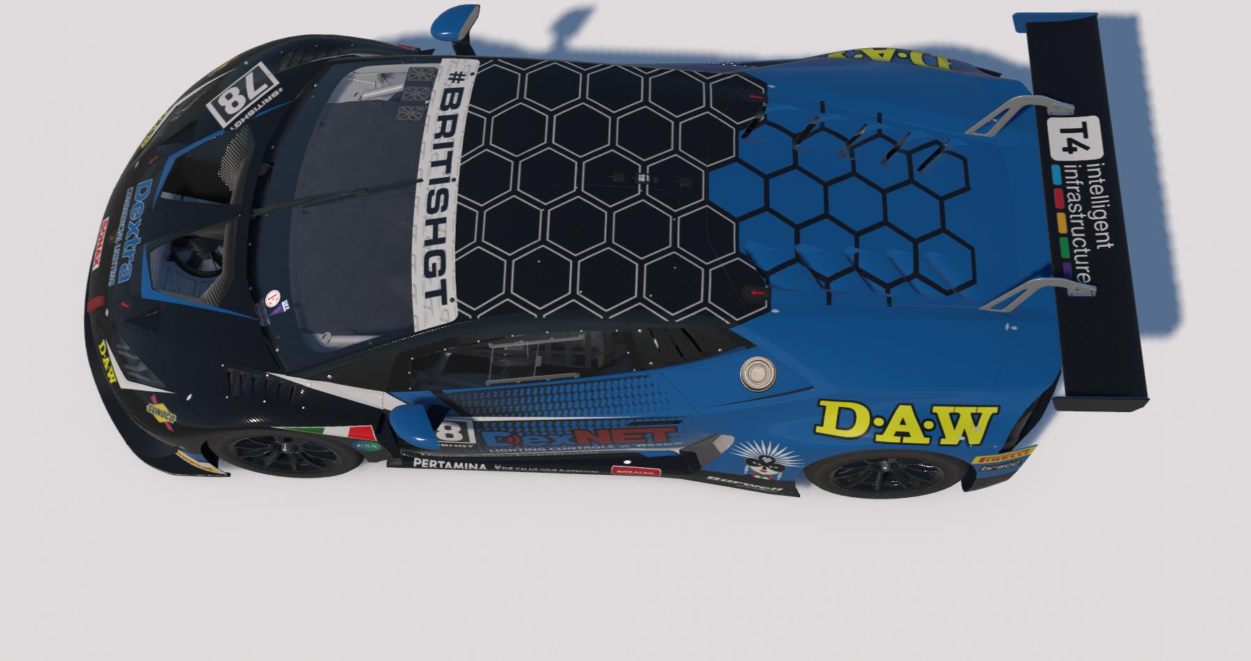 Preview of Barwell Motorsport 2026 Car #78 British GT Championship by Keith Archer