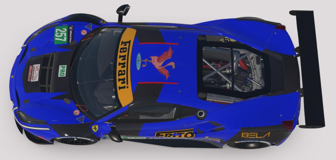 Preview of Ferrari 488 GTE FSE Mike Key 2026 Legends by Edgar S.