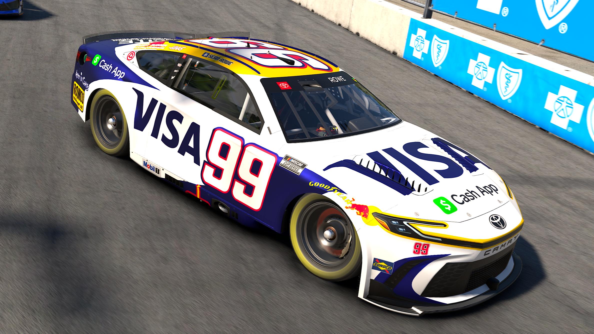 Preview of Sean Rowe Visa Cash App Red Bull 99 by Sean Rowe