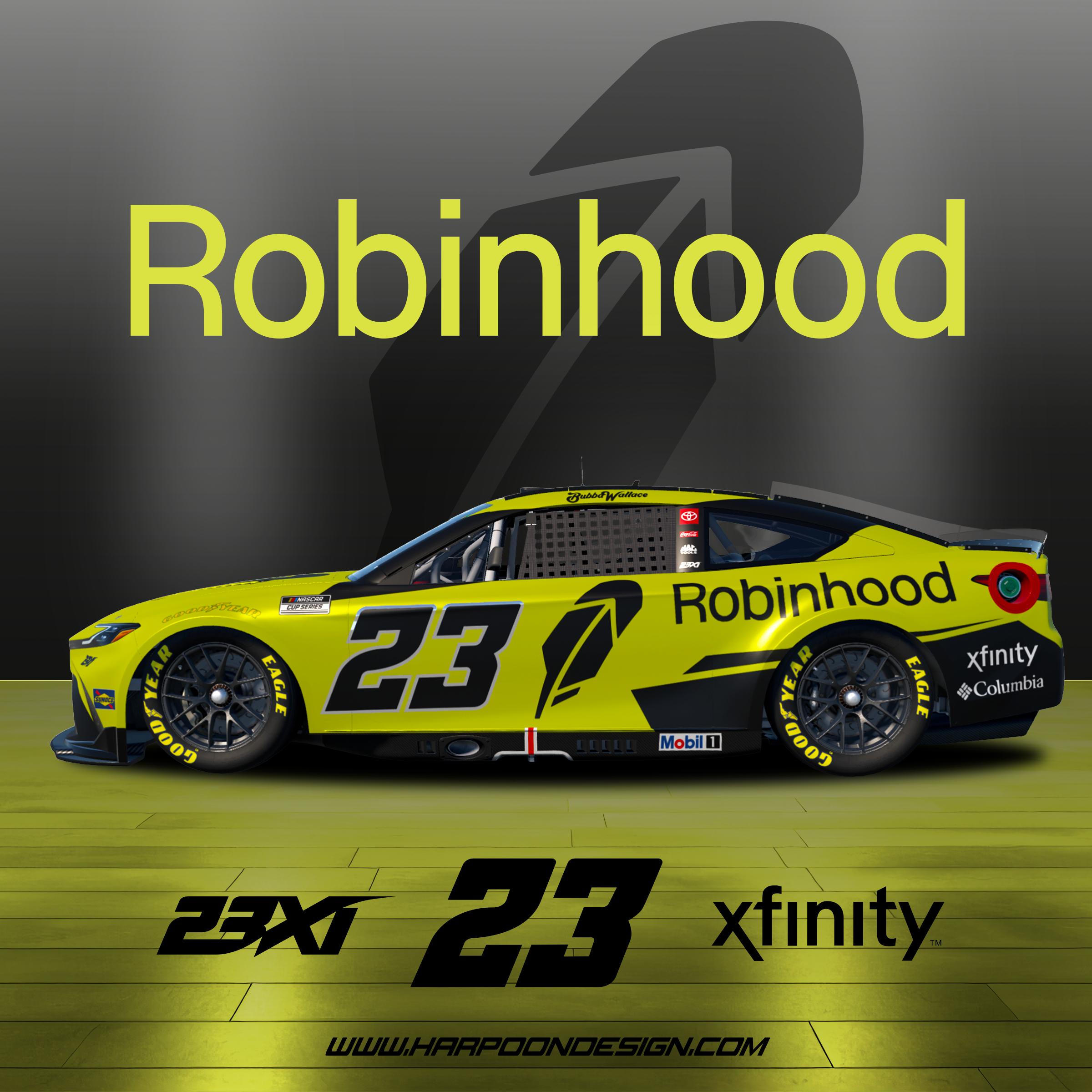 Preview of 2026 Bubba Wallace Robinhood Toyota Camry by Brantley Roden