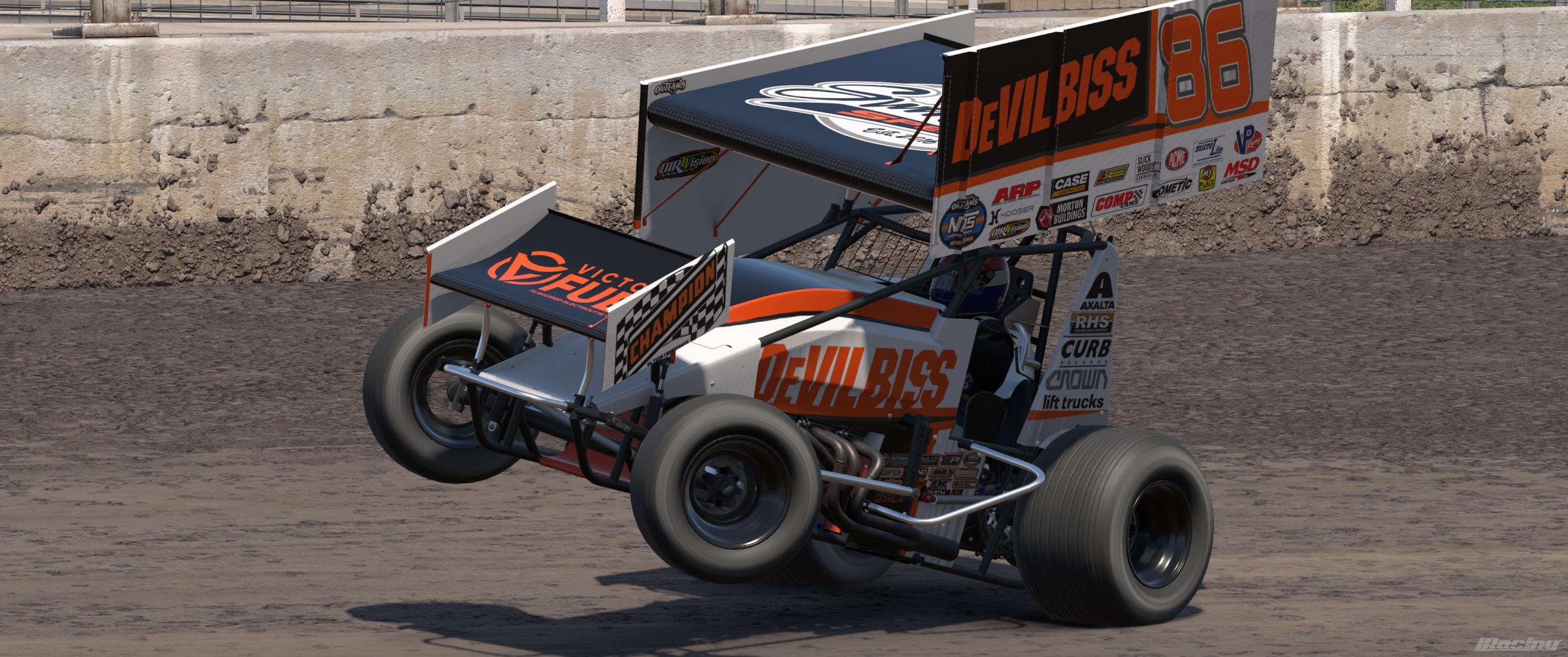 Preview of Dirt Sprint   DeVilbiss iRacing# by Ryan Edwards