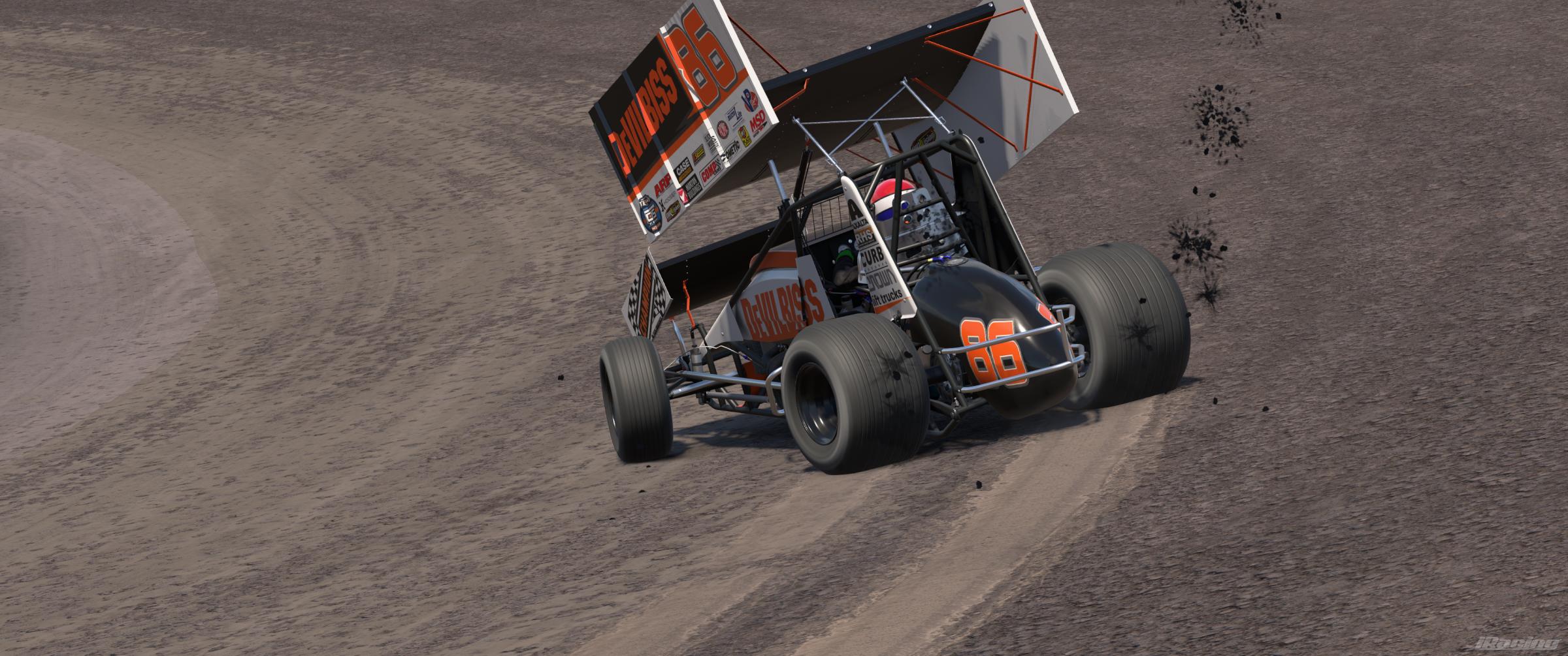 Preview of Dirt Sprint   DeVilbiss iRacing# by Ryan Edwards