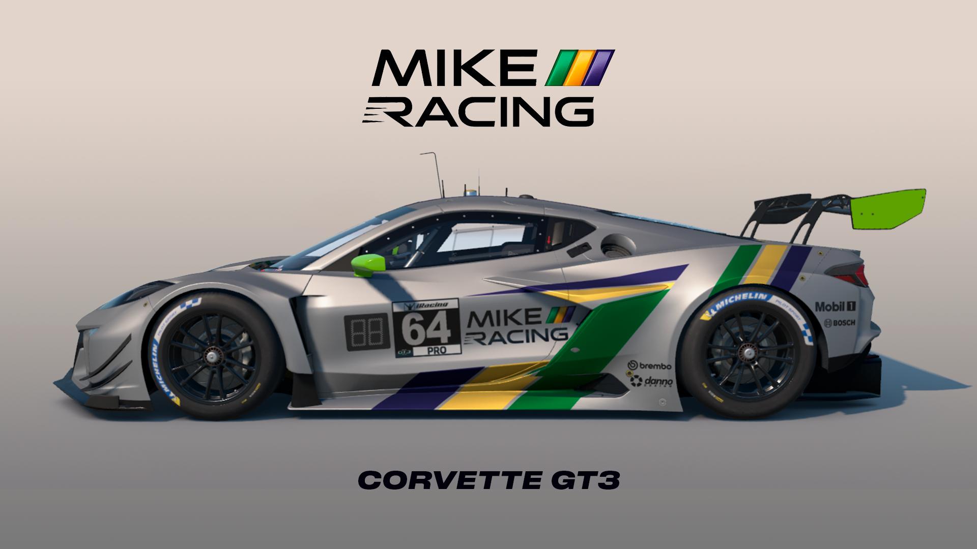 Preview of Mike Racing | Corvette GT3 by Danilo Vaz