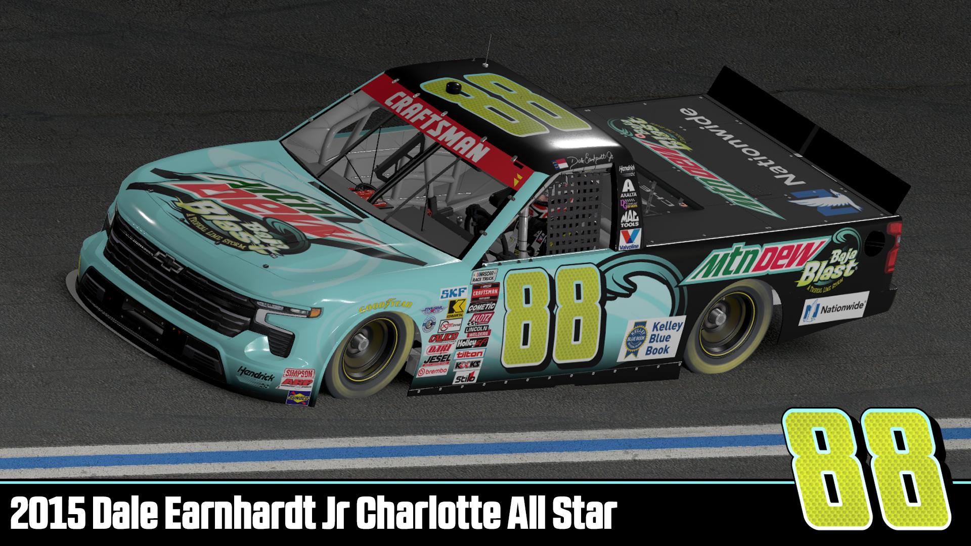 Preview of 2015 Dale Earnhardt Jr Baja Blast Silverado (No Numbers) by DG Swiss
