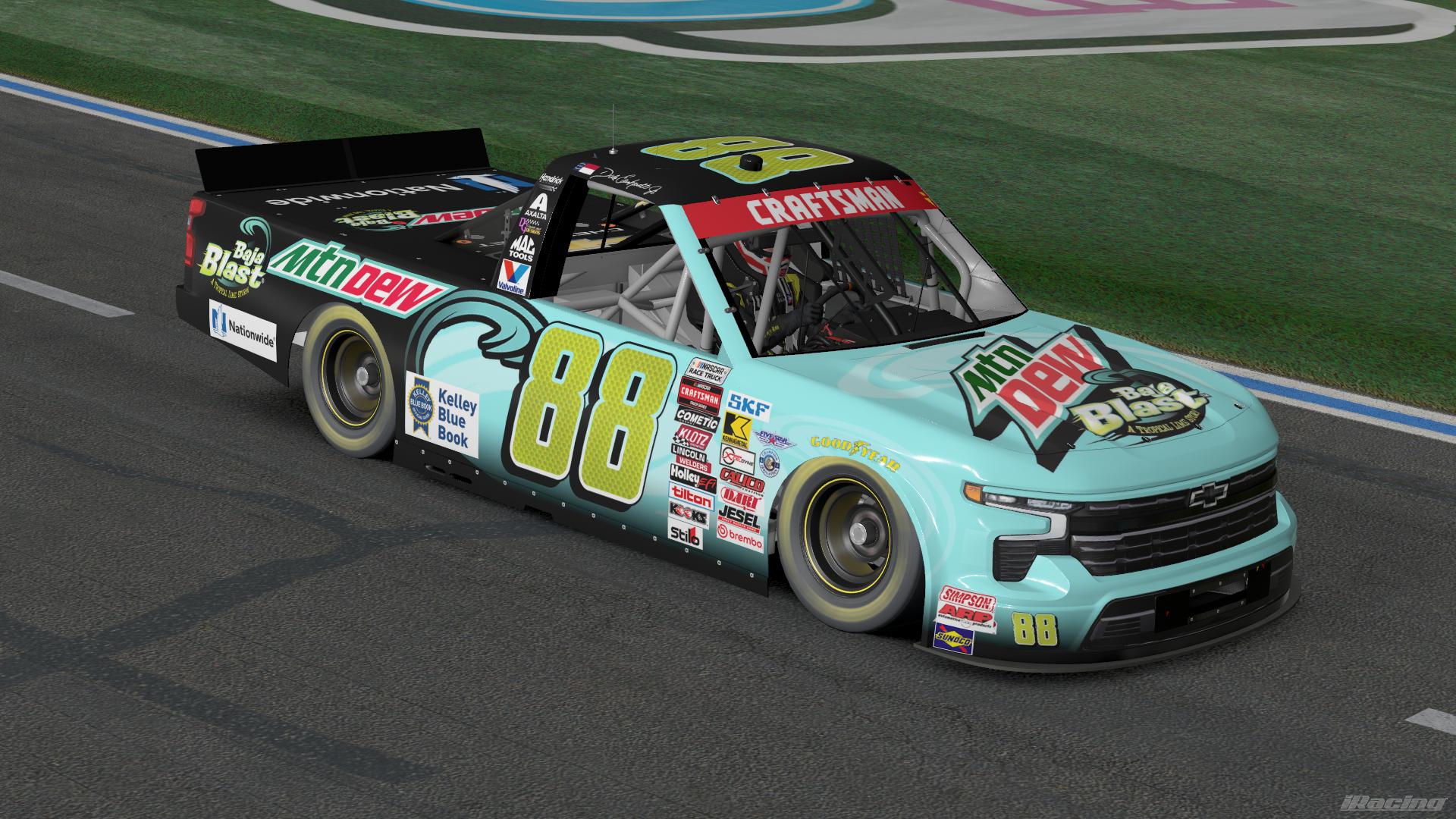 Preview of 2015 Dale Earnhardt Jr Baja Blast Silverado (No Numbers) by DG Swiss