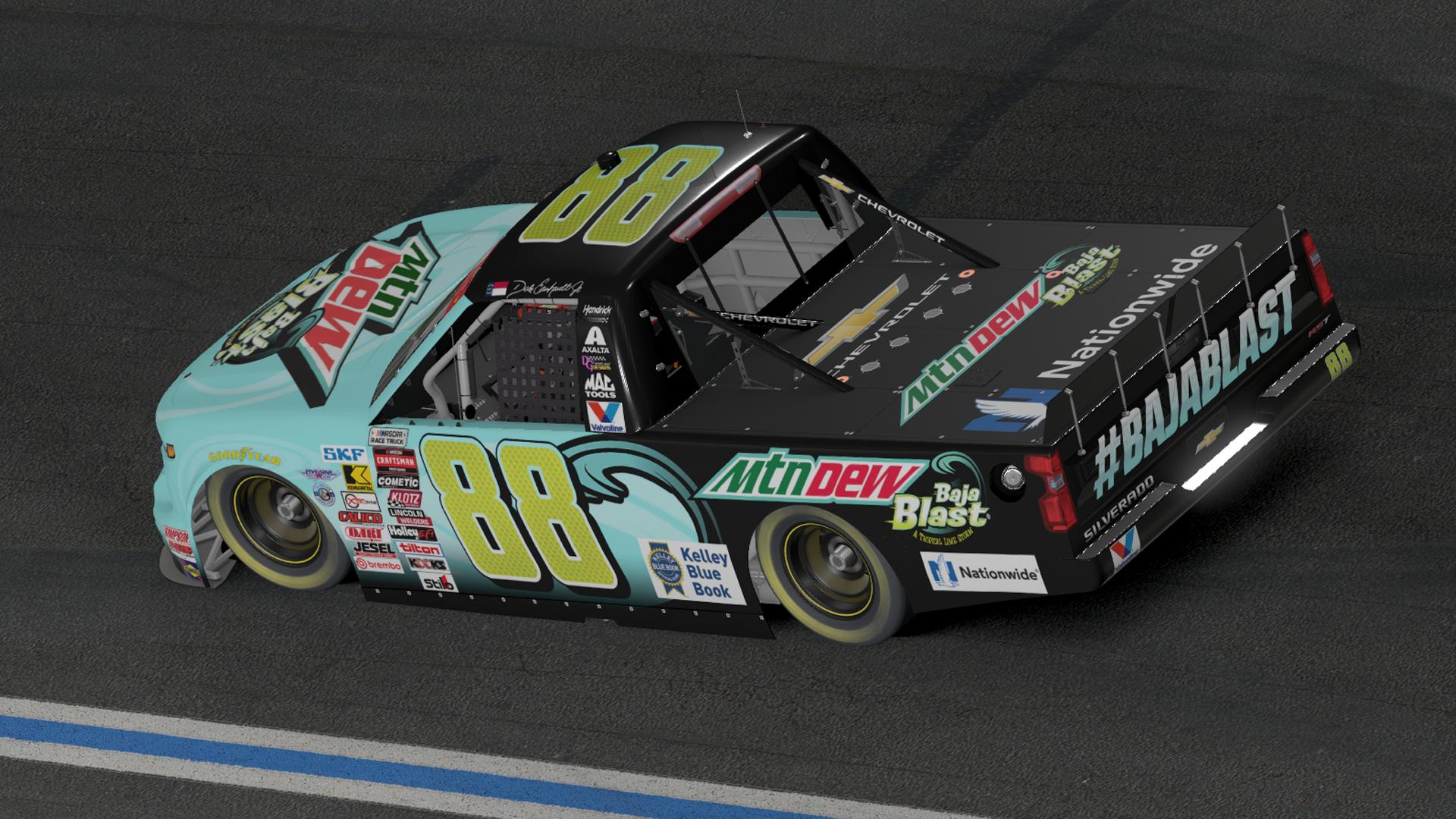 Preview of 2015 Dale Earnhardt Jr Baja Blast Silverado (No Numbers) by DG Swiss