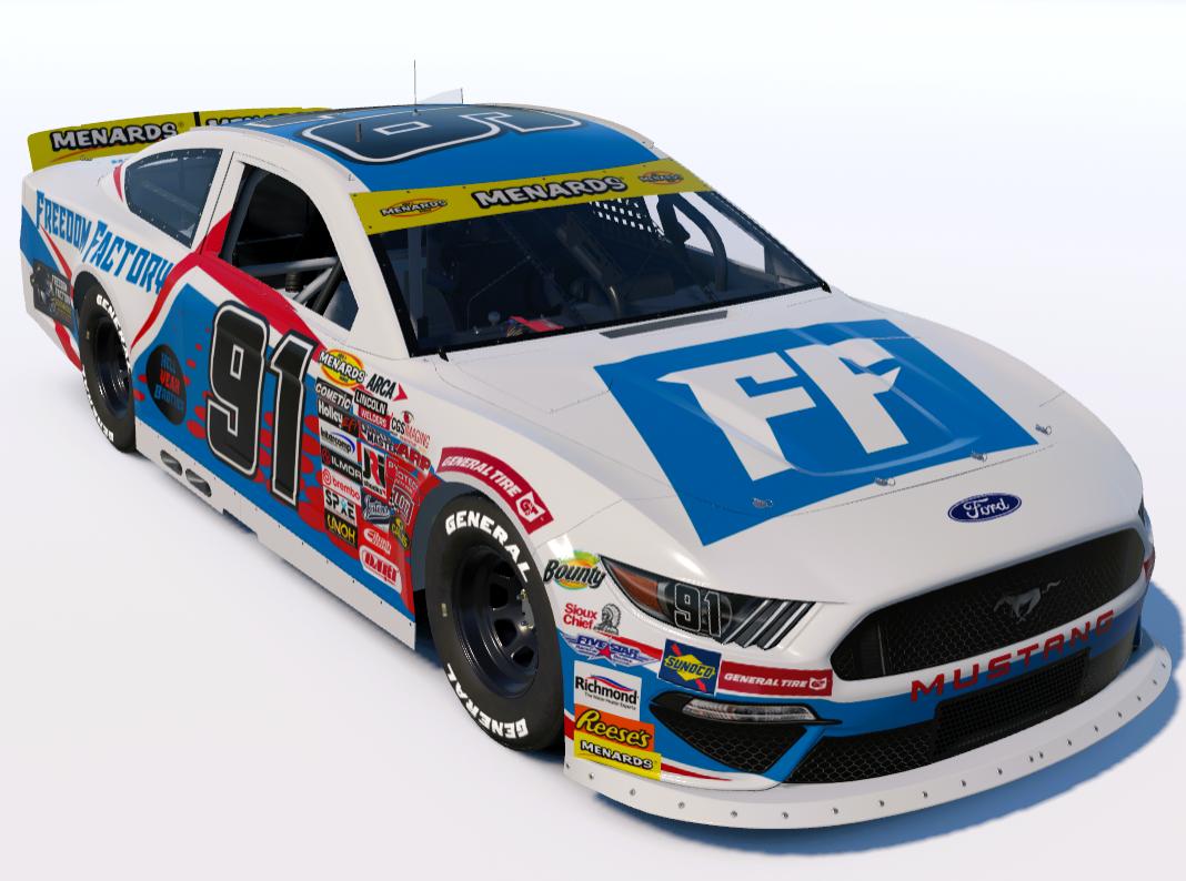 Preview of Freedom Factory ARCA Mustang Cleetus by Jared S.