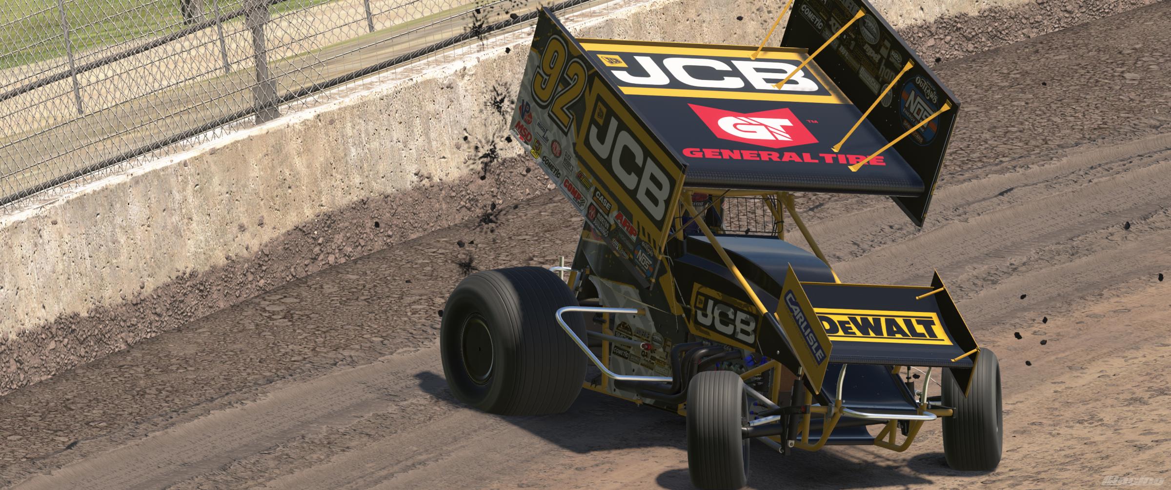 Preview of Dirt Sprint   JCB iRacing# by Ryan Edwards