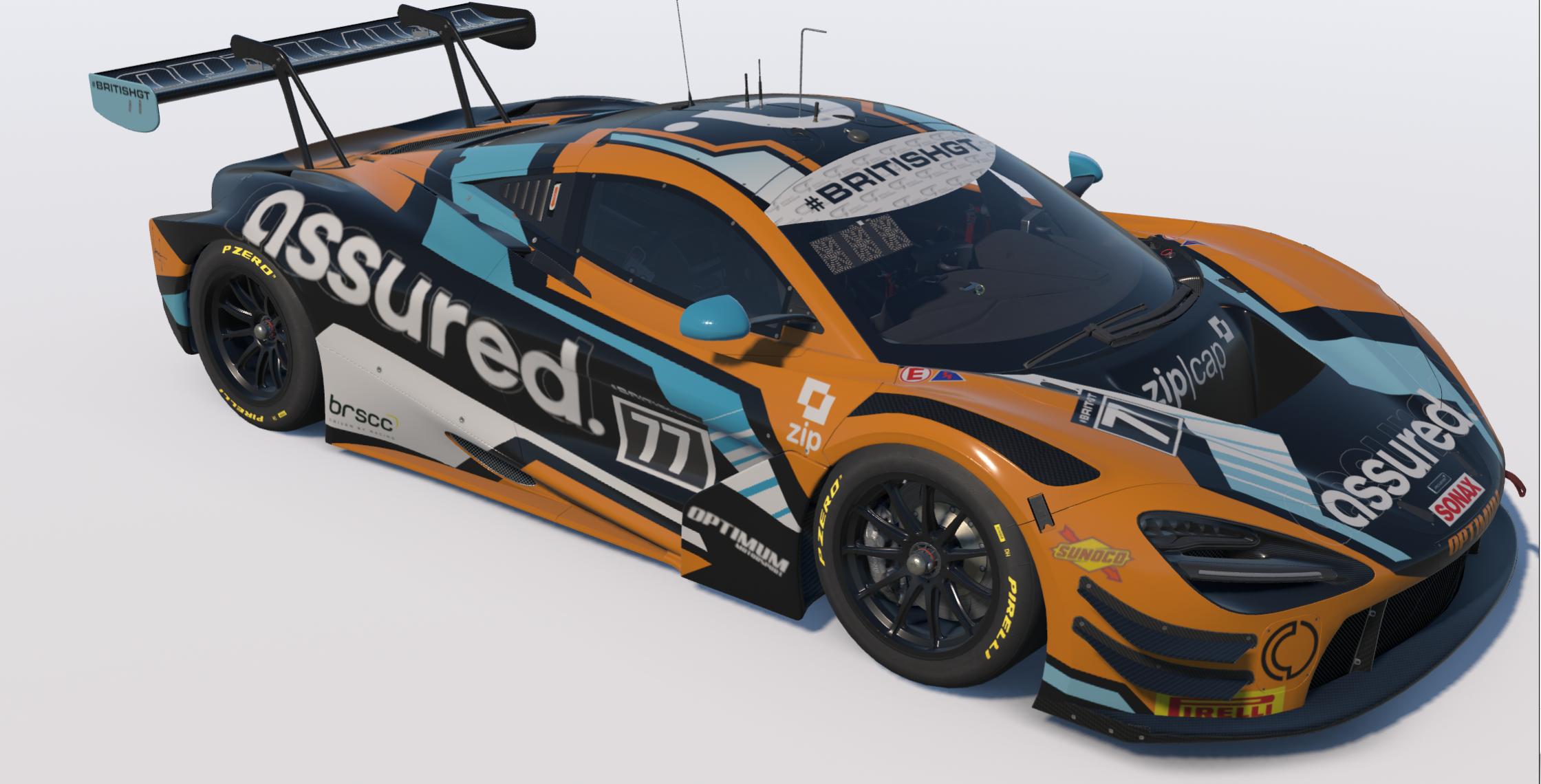 Preview of Optimum Motorsports Car #77 2026 British GT - Morgan Tillbrook & Ben Barnicoat by Keith Archer