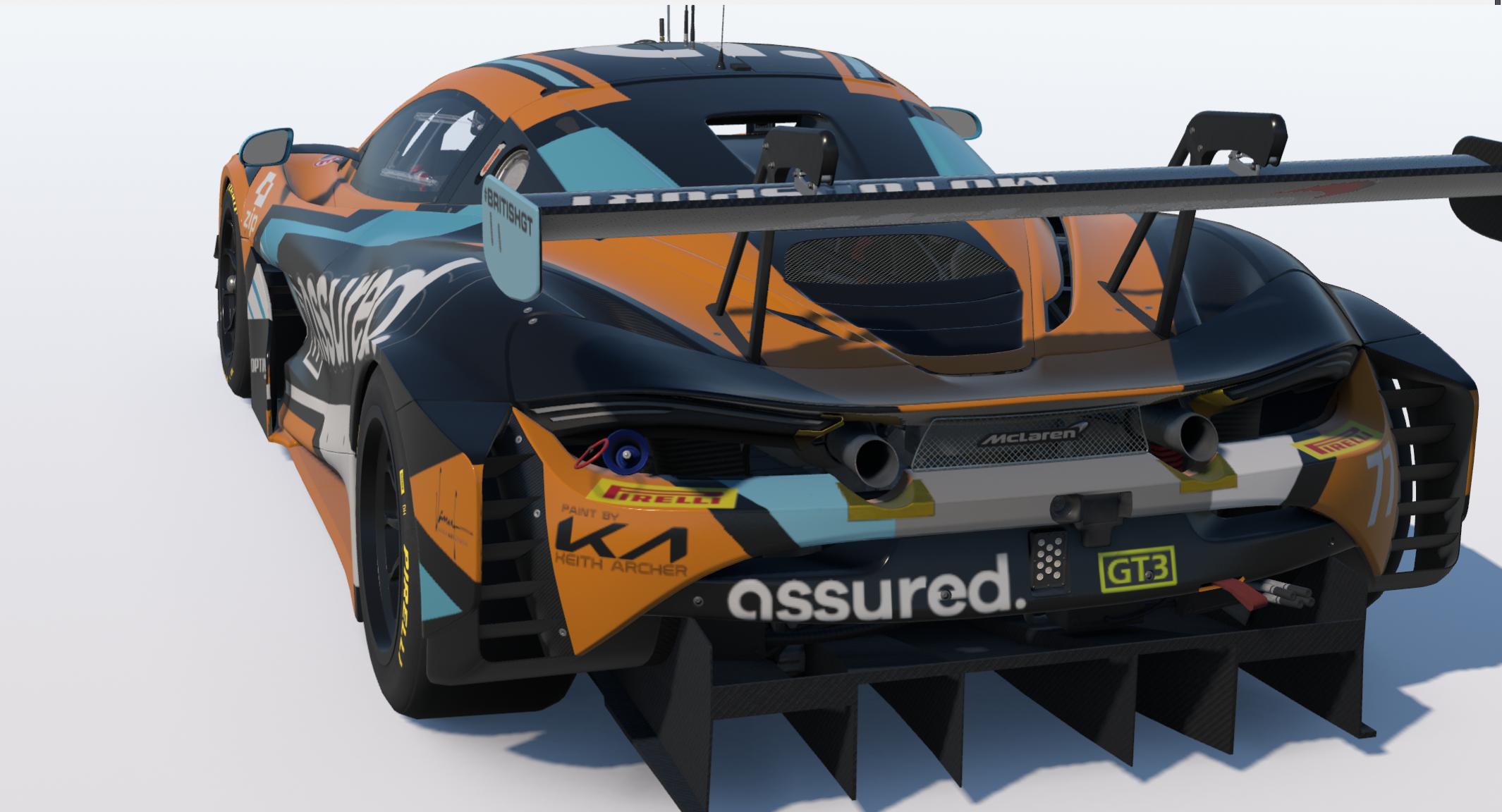 Preview of Optimum Motorsports Car #77 2026 British GT - Morgan Tillbrook & Ben Barnicoat by Keith Archer