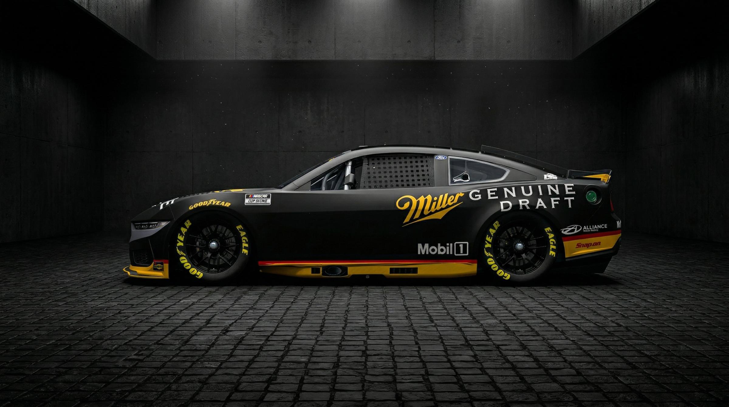 Preview of Miller Genuine Draft Ford Mustang Nextgen v1D 2026 TP by Doyle Lowrance