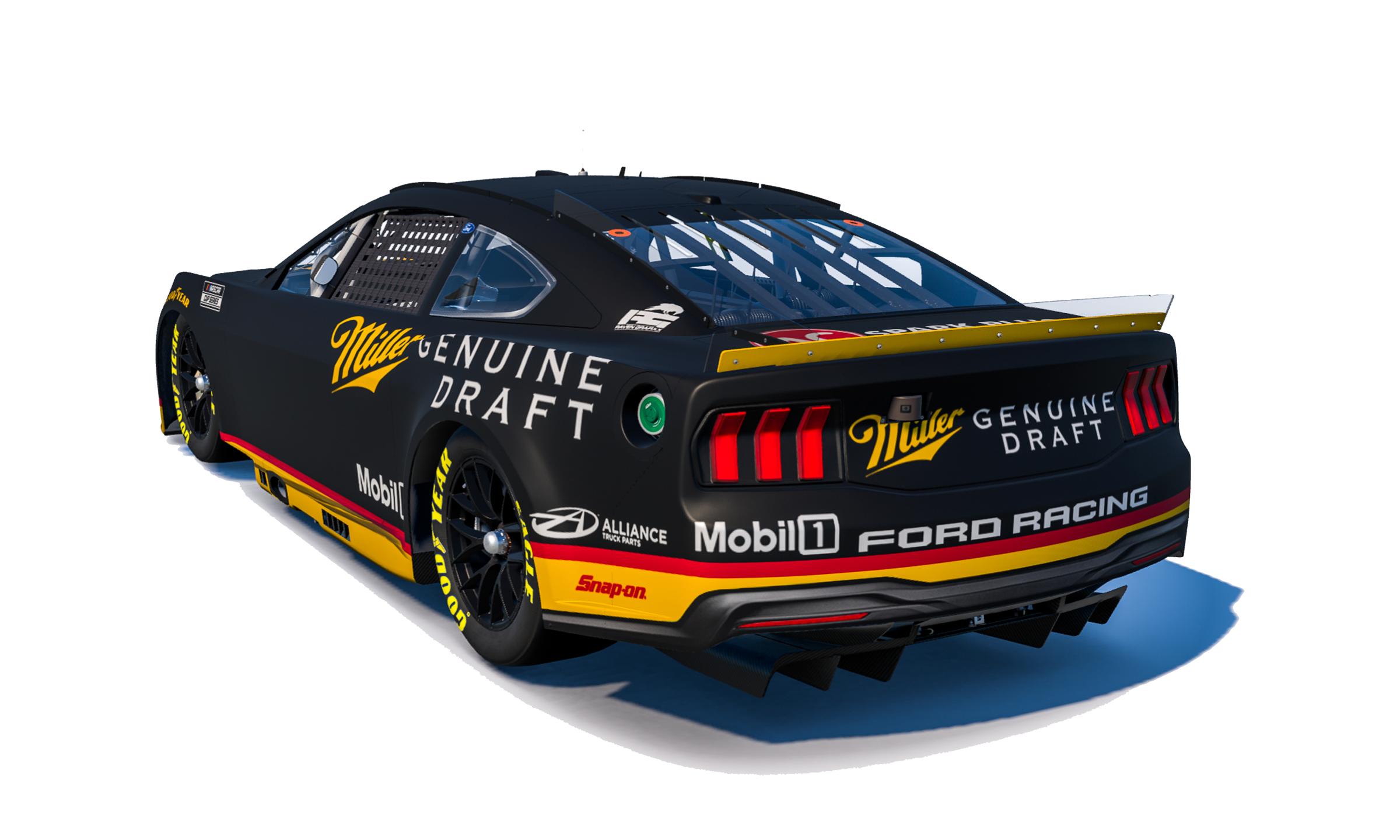 Preview of Miller Genuine Draft Ford Mustang Nextgen v1D 2026 TP by Doyle Lowrance