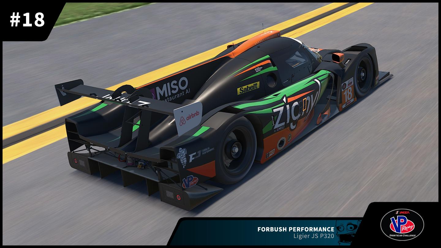 Preview of #18 Forbush Performance Ligier JS P320 LMP3 2026 IMSA VP Racing SportsCar Challenge by Zack W Gould