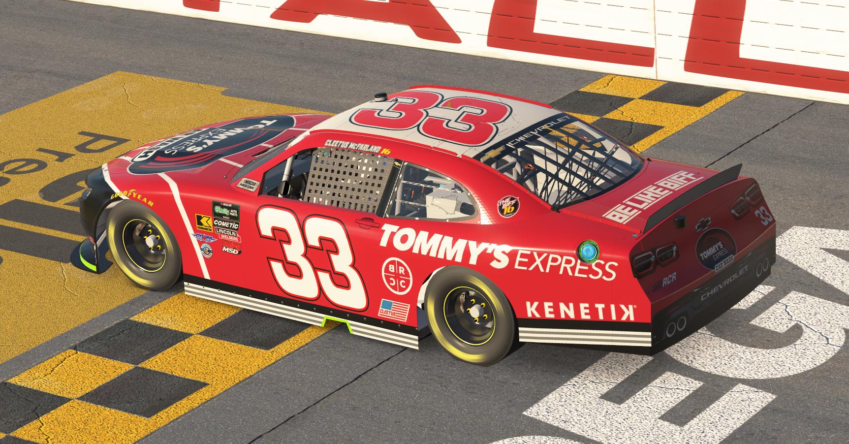 Preview of Cleetus McFarland RCR OReillys Series Concept Art - Sim Stamped by Matt Yost