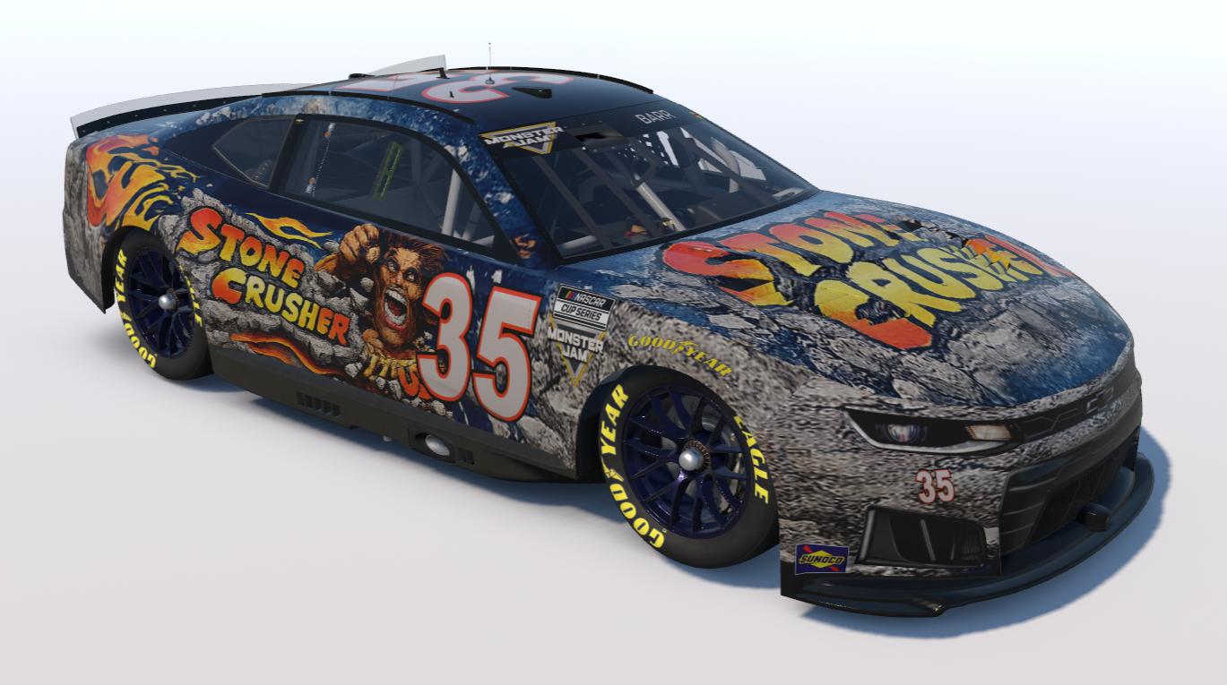 Preview of Stone Crusher Monster Jam Trucks by Joshua Barr3