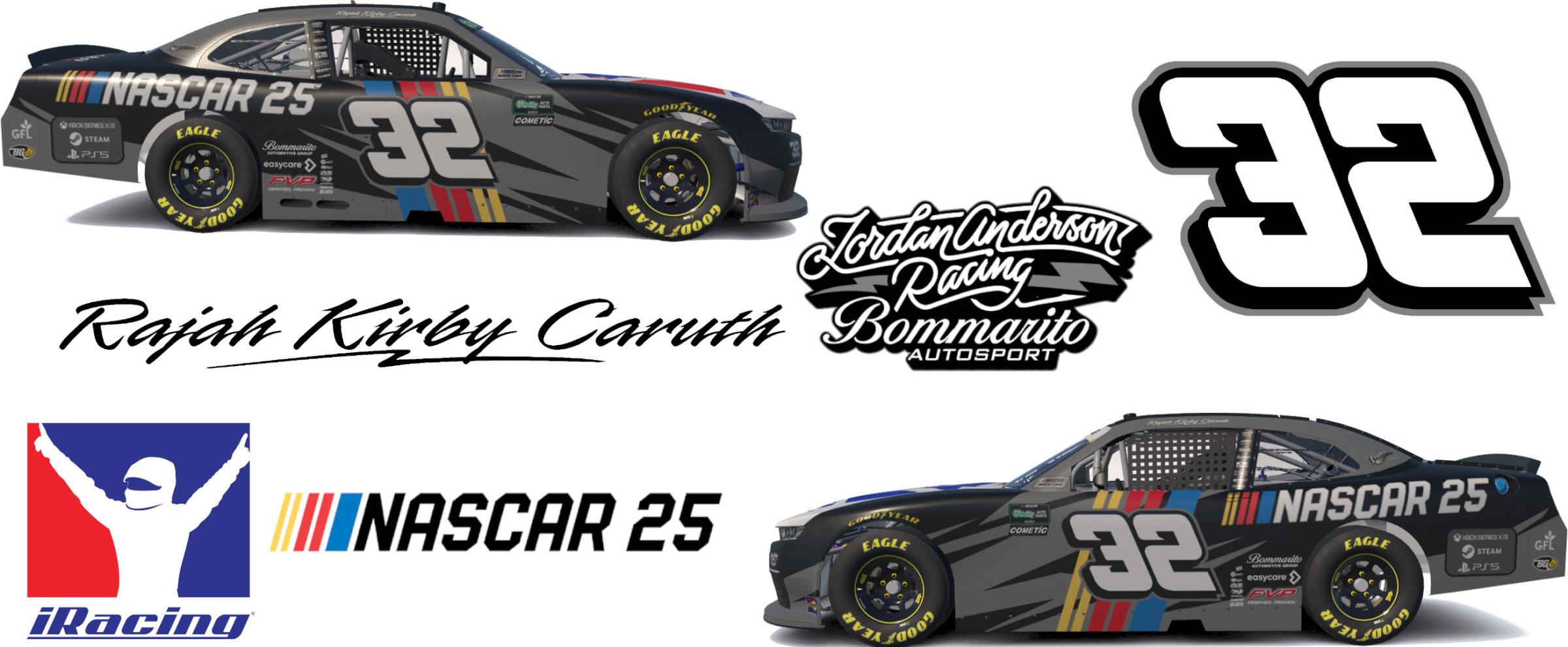 Preview of Rajah Caruth 2026 Iracing/Nascar 25 by Benjamin W. Rogers