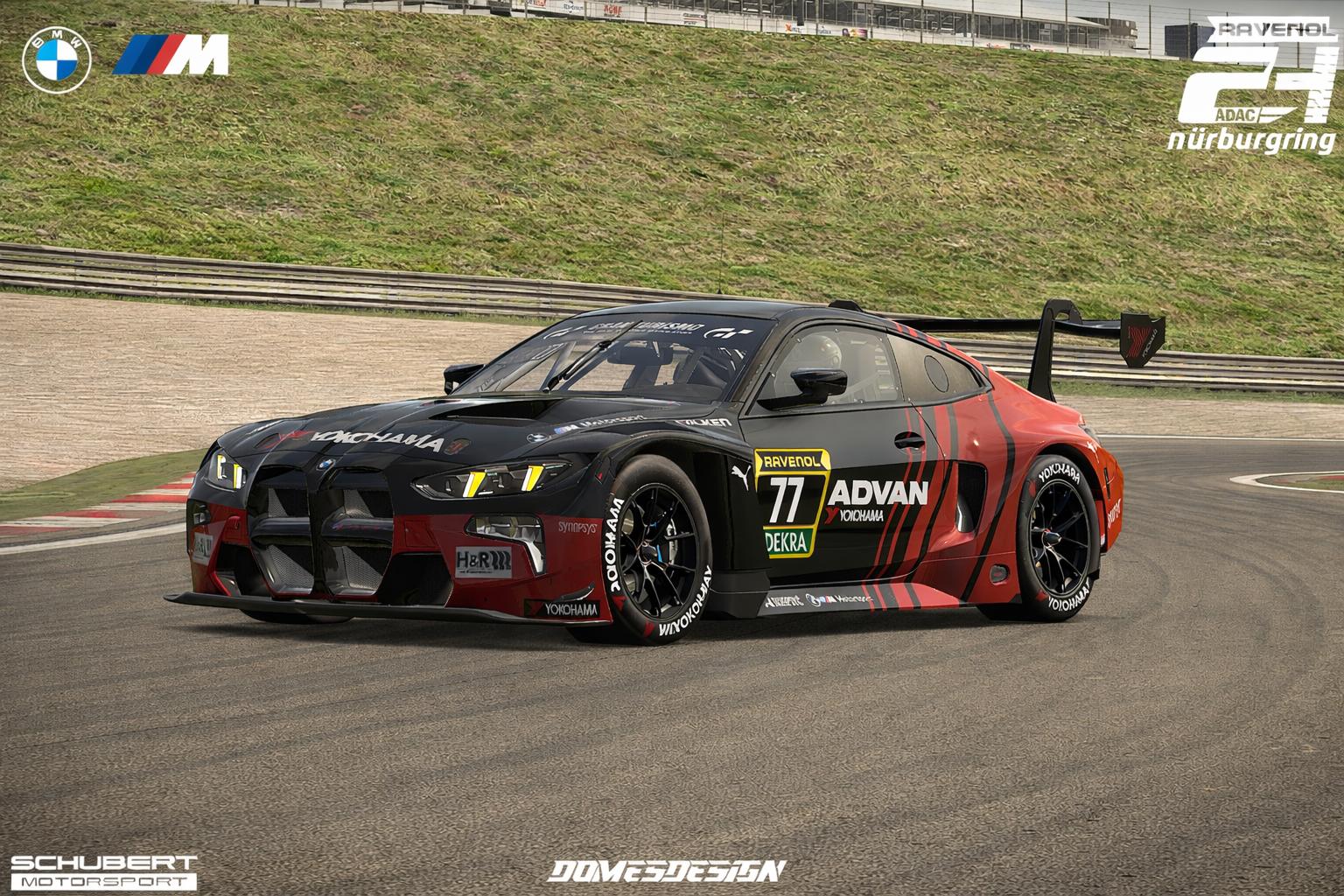 Preview of Schubert Motorsport BMW M4 GT3 EVO #77 24H Nürburgring 2026 by Dominic Strelow