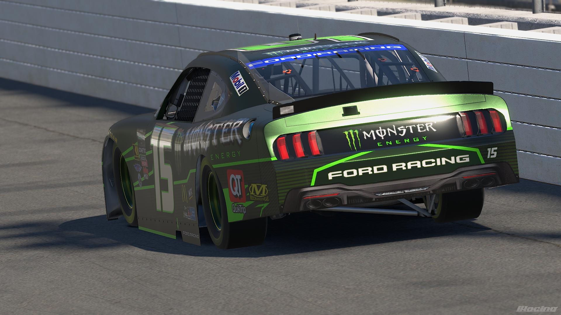Preview of NASCAR OReilly Series Monster Energy Mustang Fictional by Christopher J A.