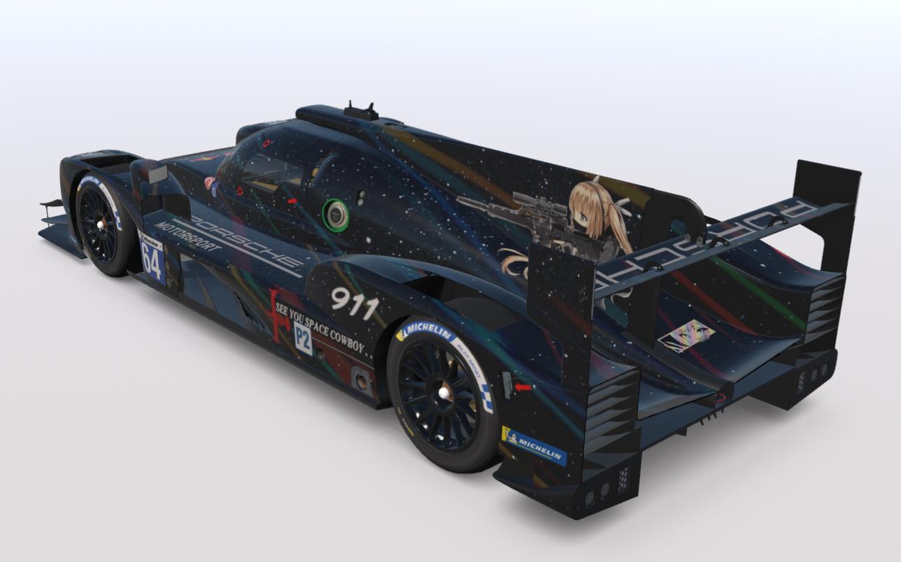 Preview of Anime Girl Itasha Gold Snipe Dallara P217 by Christian Ortiz Torres