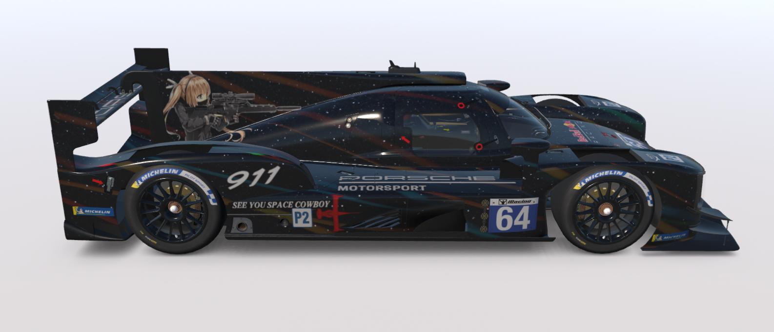 Preview of Anime Girl Itasha Gold Snipe Dallara P217 by Christian Ortiz Torres