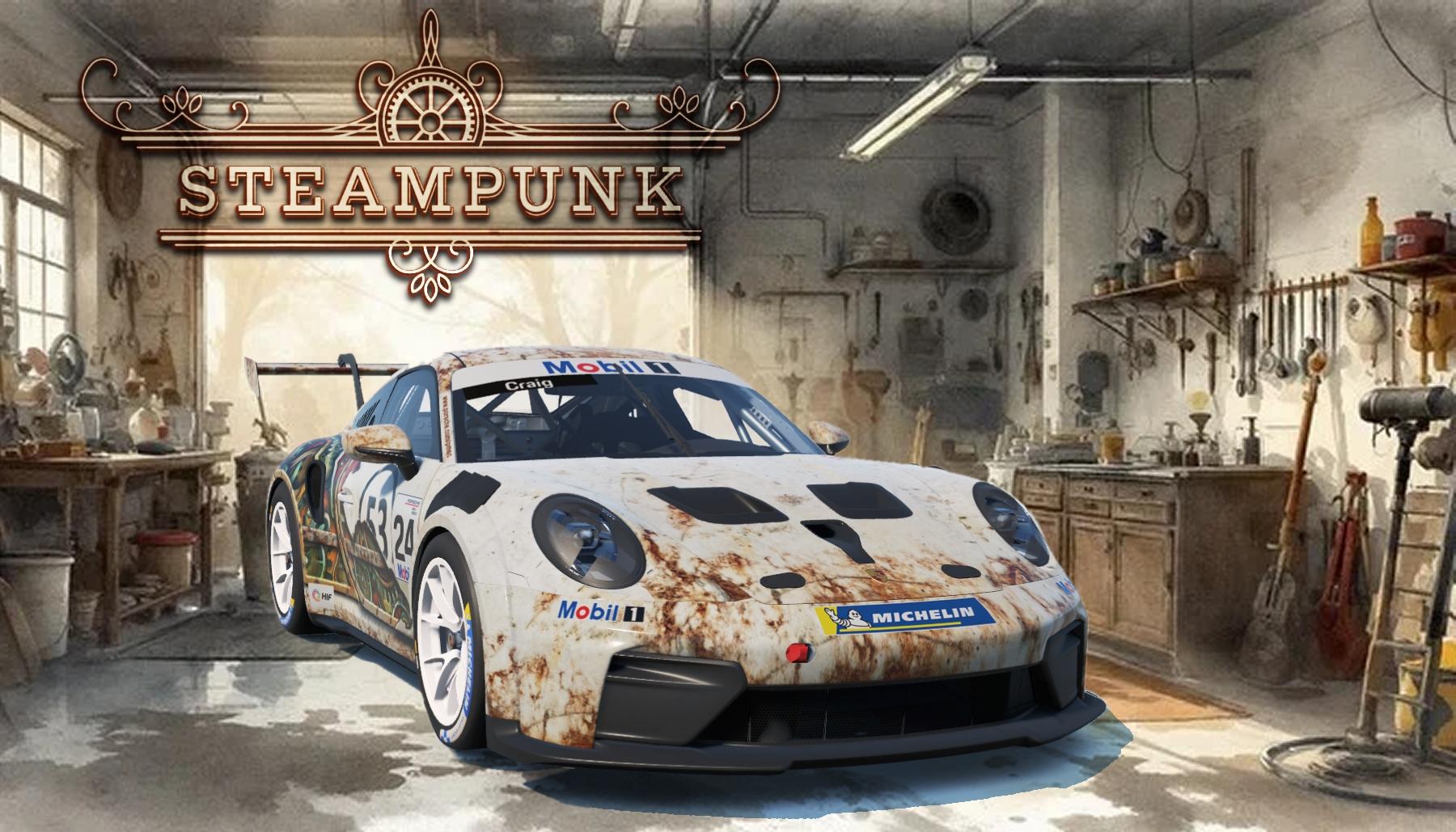 Preview of Porsche 992 2 Cup Steampunk by Don Craig