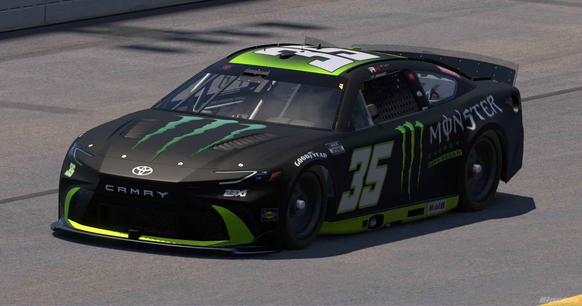 Preview of 2026 Riley Herbst #35 Monster Energy Zero Sugar Toyota. by Neil A Bateman