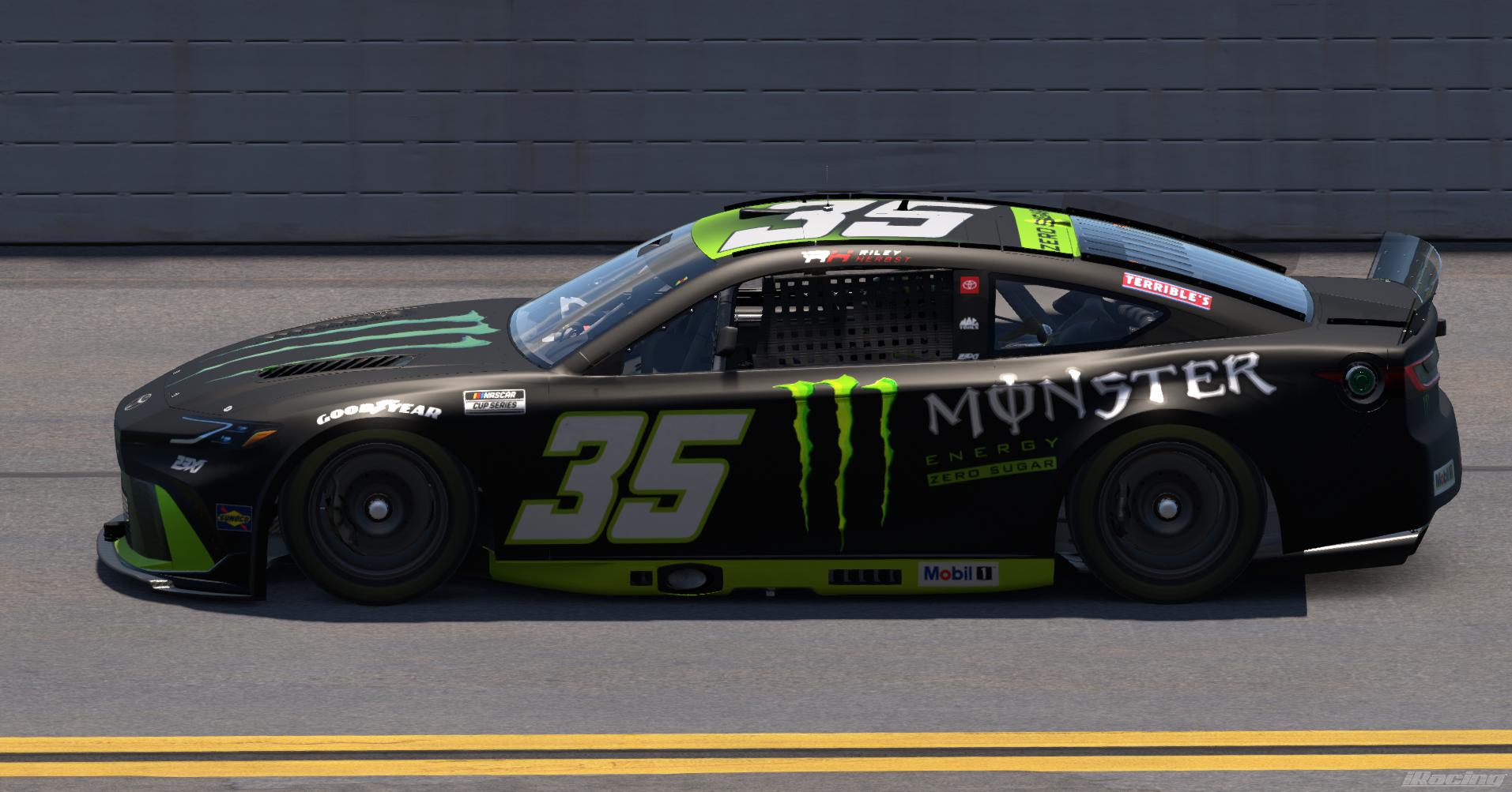 Preview of 2026 Riley Herbst #35 Monster Energy Zero Sugar Toyota. by Neil A Bateman