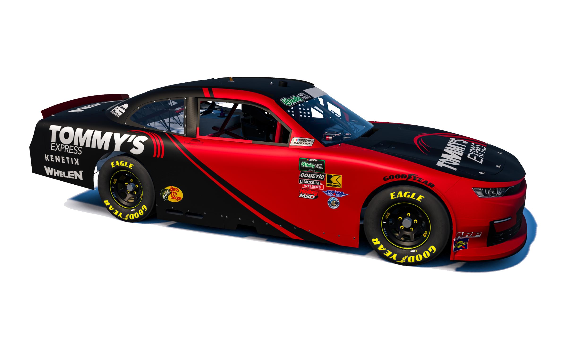 Preview of Tommys Express Chevrolet Camaro Class B 2026 ORielly v5DD TP by Doyle Lowrance