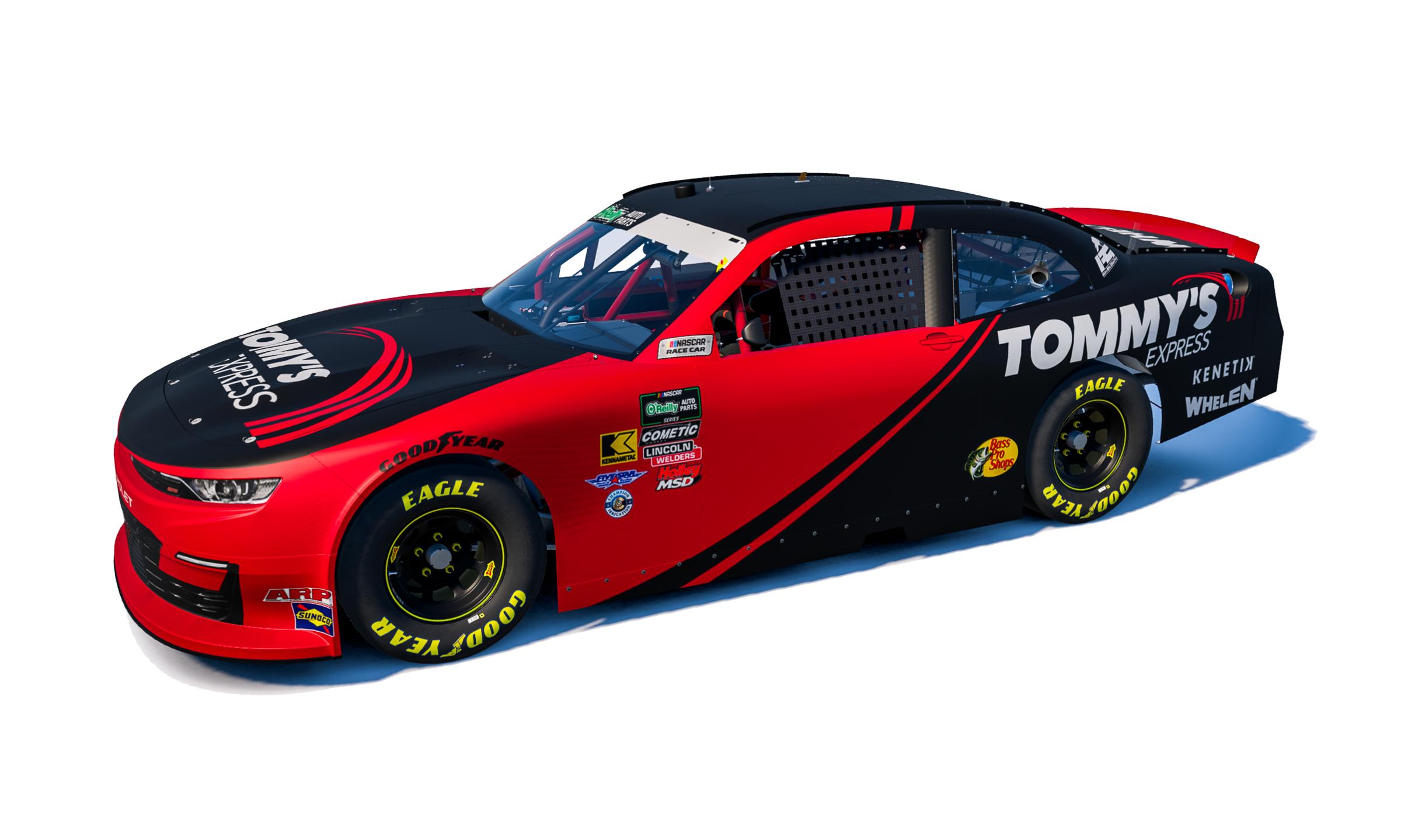 Preview of Tommys Express Chevrolet Camaro Class B 2026 ORielly v5DD TP by Doyle Lowrance