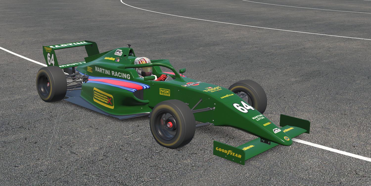 Preview of Martini Lotus F4 by Bruce Funderburg