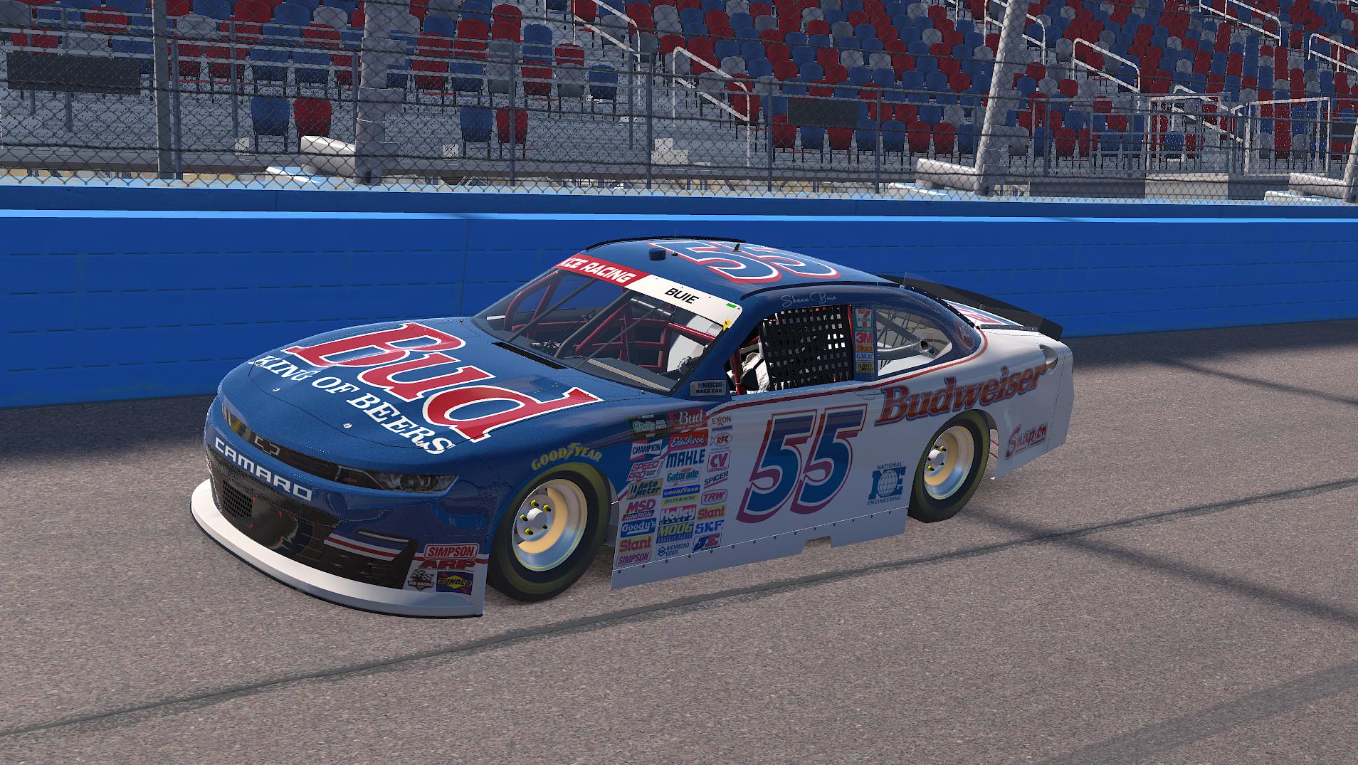 Preview of Budweiser Dale Jr Base KCE Racing League by Shane Buie