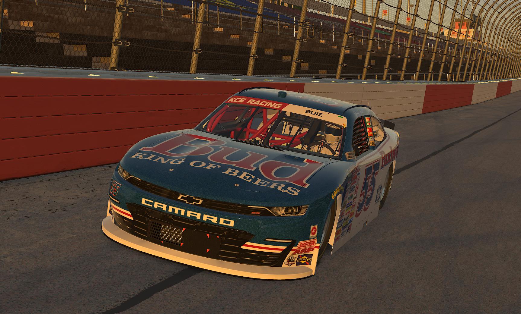 Preview of Budweiser Dale Jr Base KCE Racing League by Shane Buie