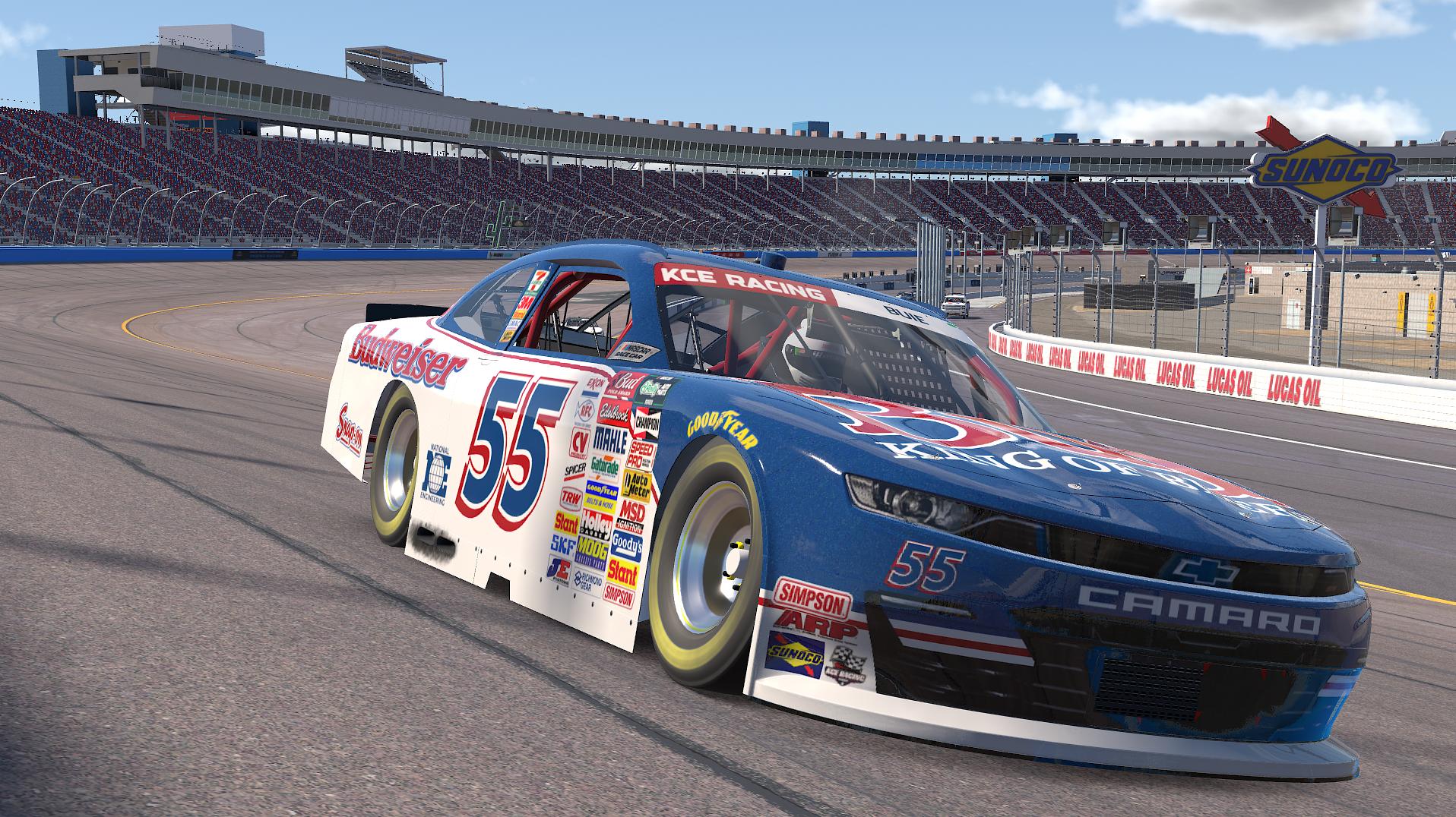 Preview of Budweiser Dale Jr Base KCE Racing League by Shane Buie