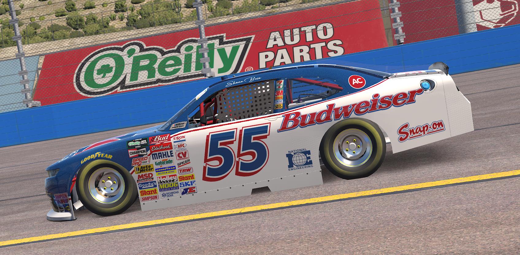 Preview of Budweiser Dale Jr Base KCE Racing League by Shane Buie