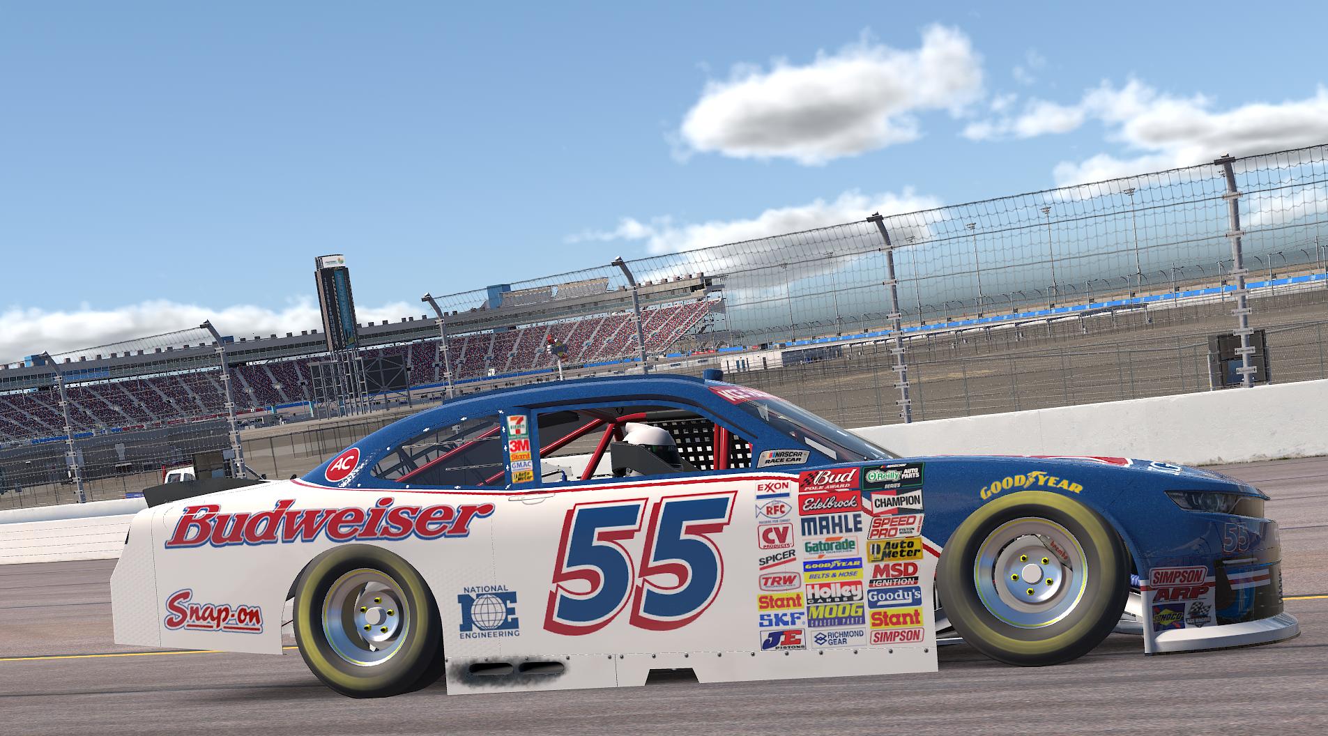 Preview of Budweiser Dale Jr Base KCE Racing League by Shane Buie