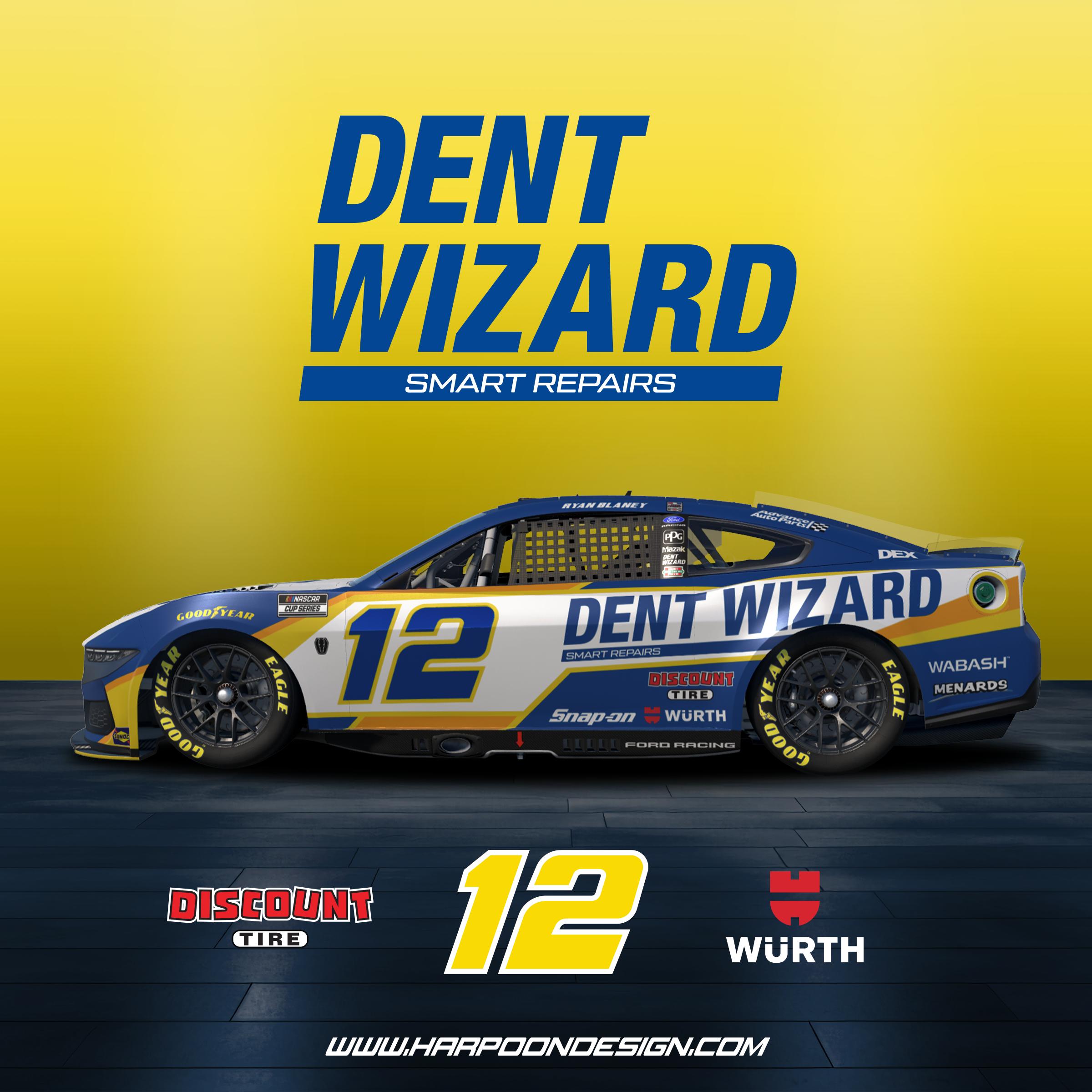 Preview of 2026 Ryan Blaney Dent Wizard Ford Mustang Nextgen by Brantley Roden