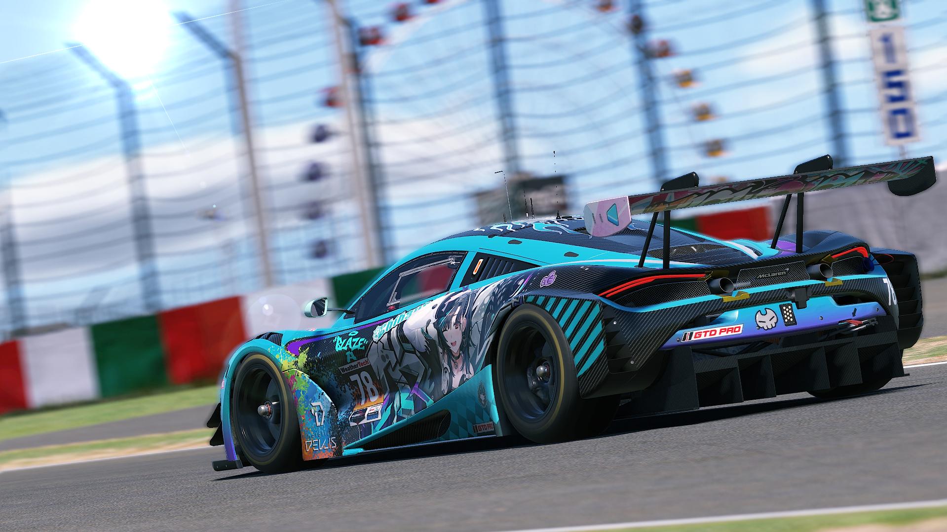 Rindo Chihaya Racing Livery ver2.0 [hololive DEV_IS FLOW-GLOW] by Riku ...