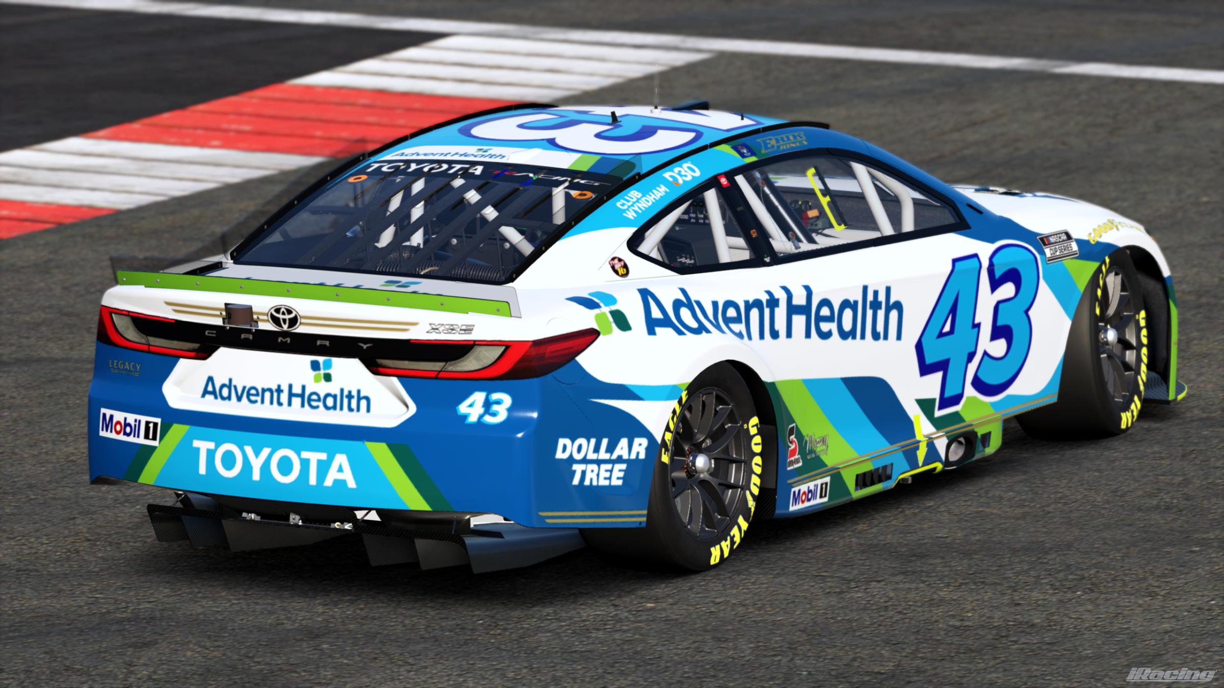 Preview of Erik Jones 2026 Advent Health (Sim #) by Gary P.