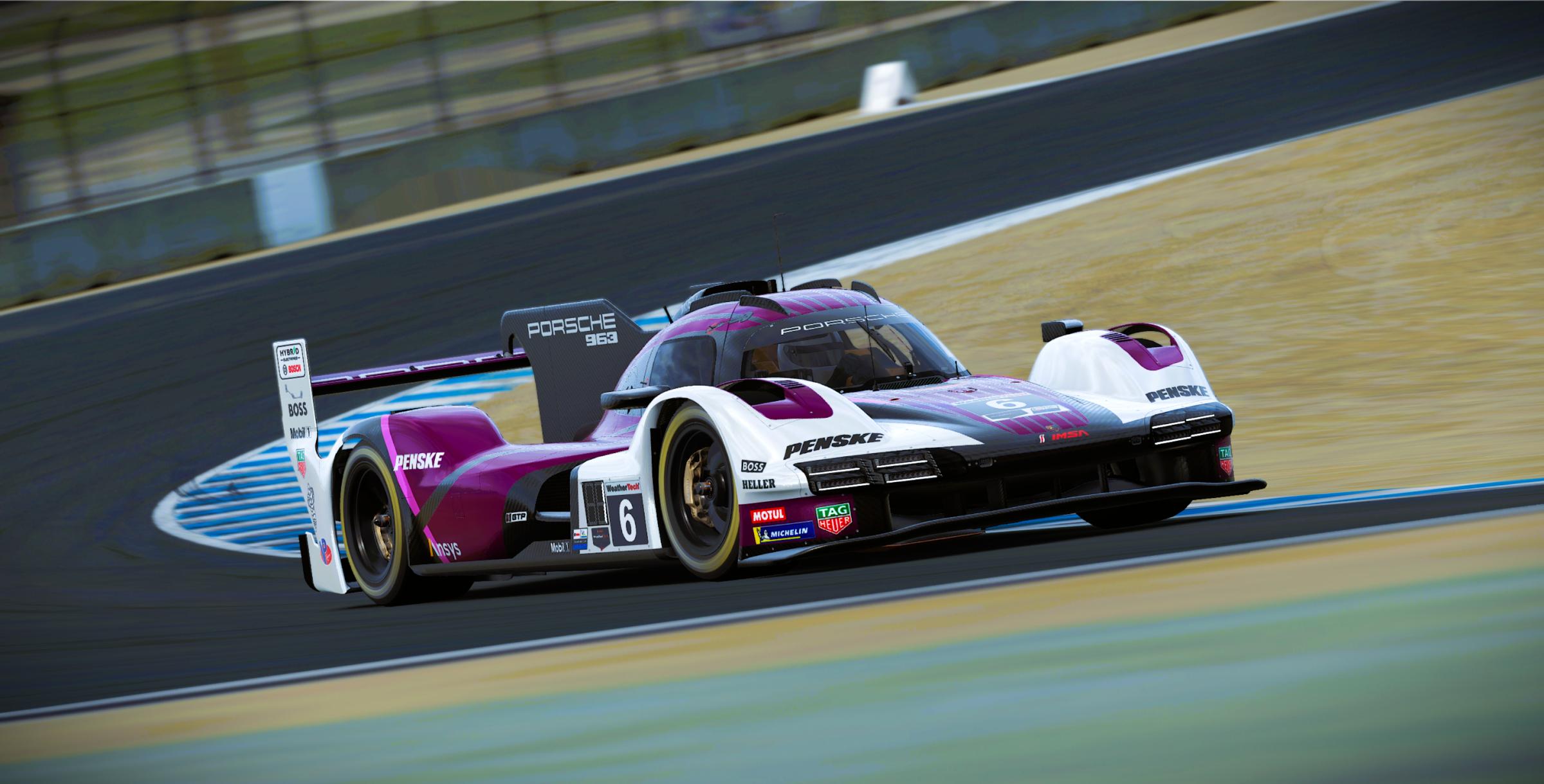 Preview of Porsche RS Spyder IMSA Throw-Back Livery Concept by Samuel J Ball